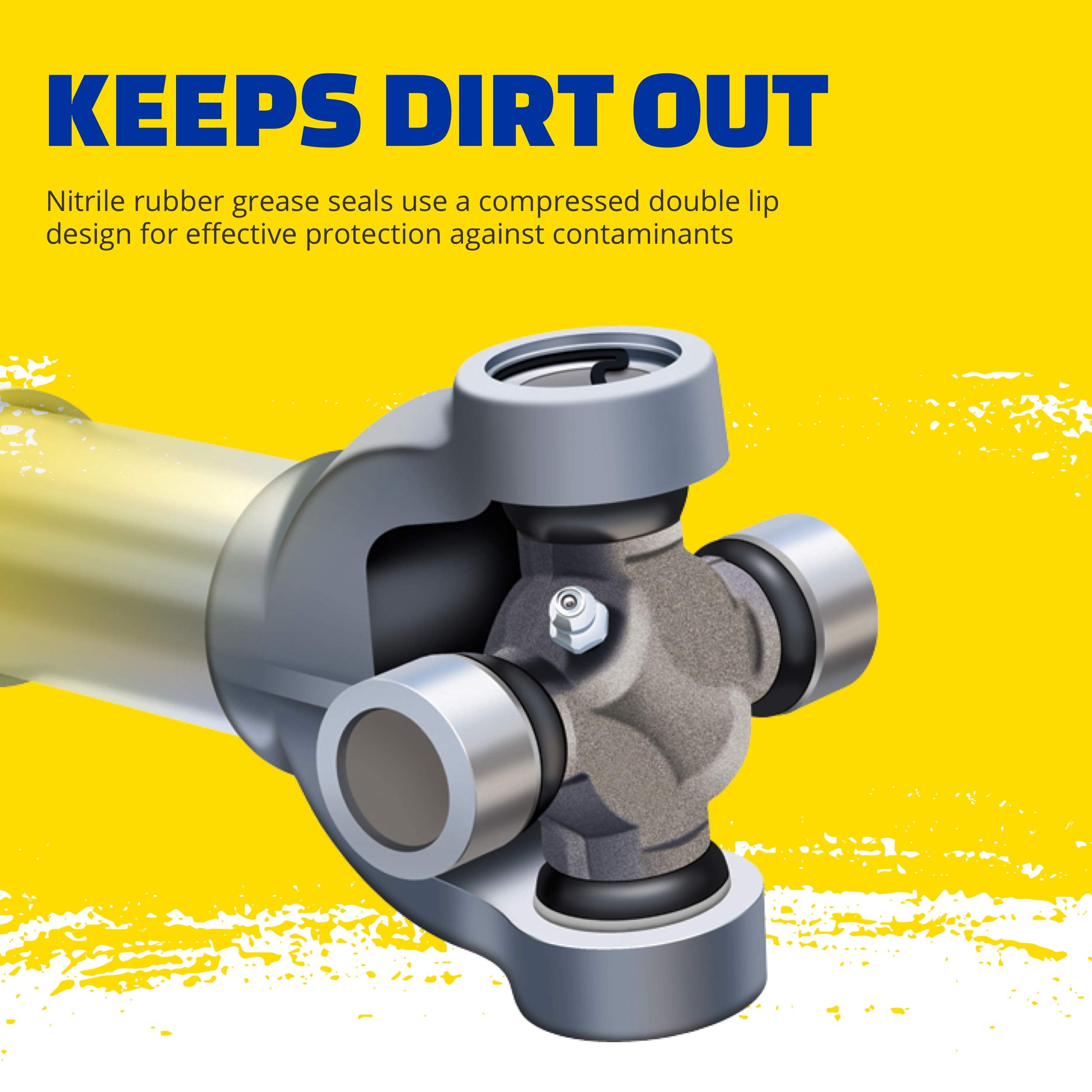 MOOG 344 Greaseable Premium Universal Joint for Land Rover Discovery