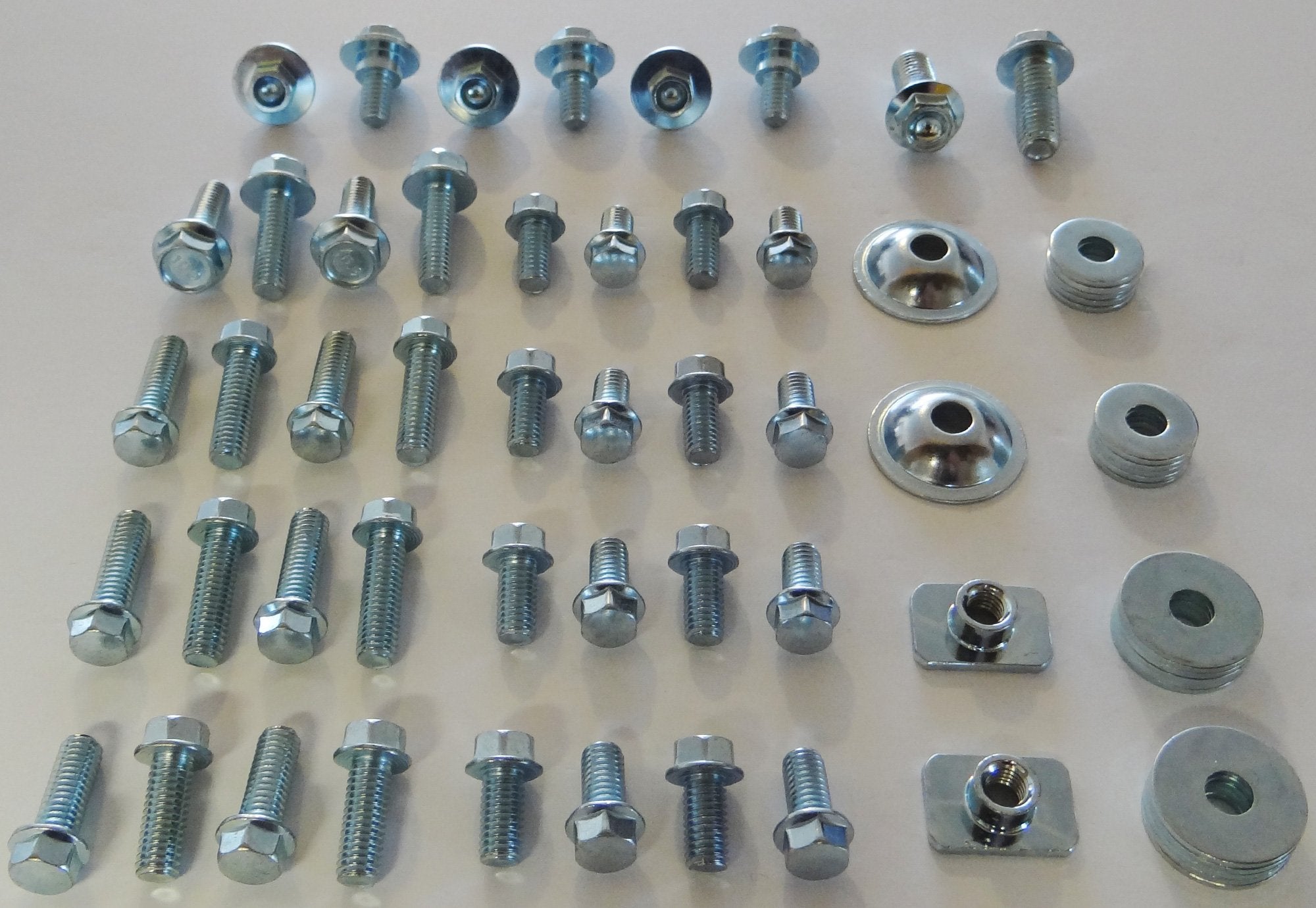 66Pc Specbolt Kawasaki Kx & Kxf Body Bolt Kit For Plastics Seat Fenders Shrouds Number Plates Fasteners Fit Kx60 Kx80 Kx85 Kx100