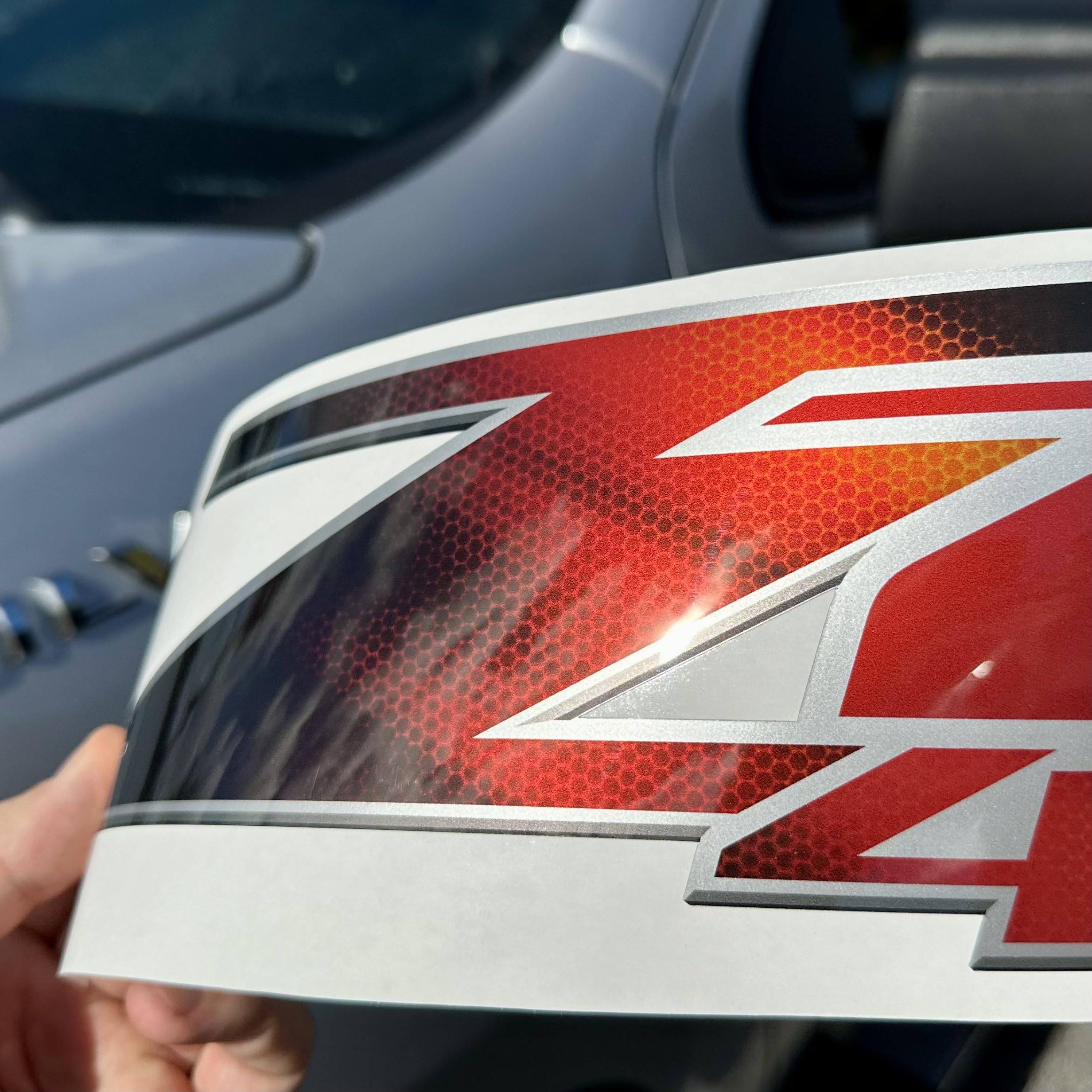 Z71 Decal Silverado Stickers Chevy Road Emblem Hd Replacement Side Truck Premium Series (Metallic Finish)