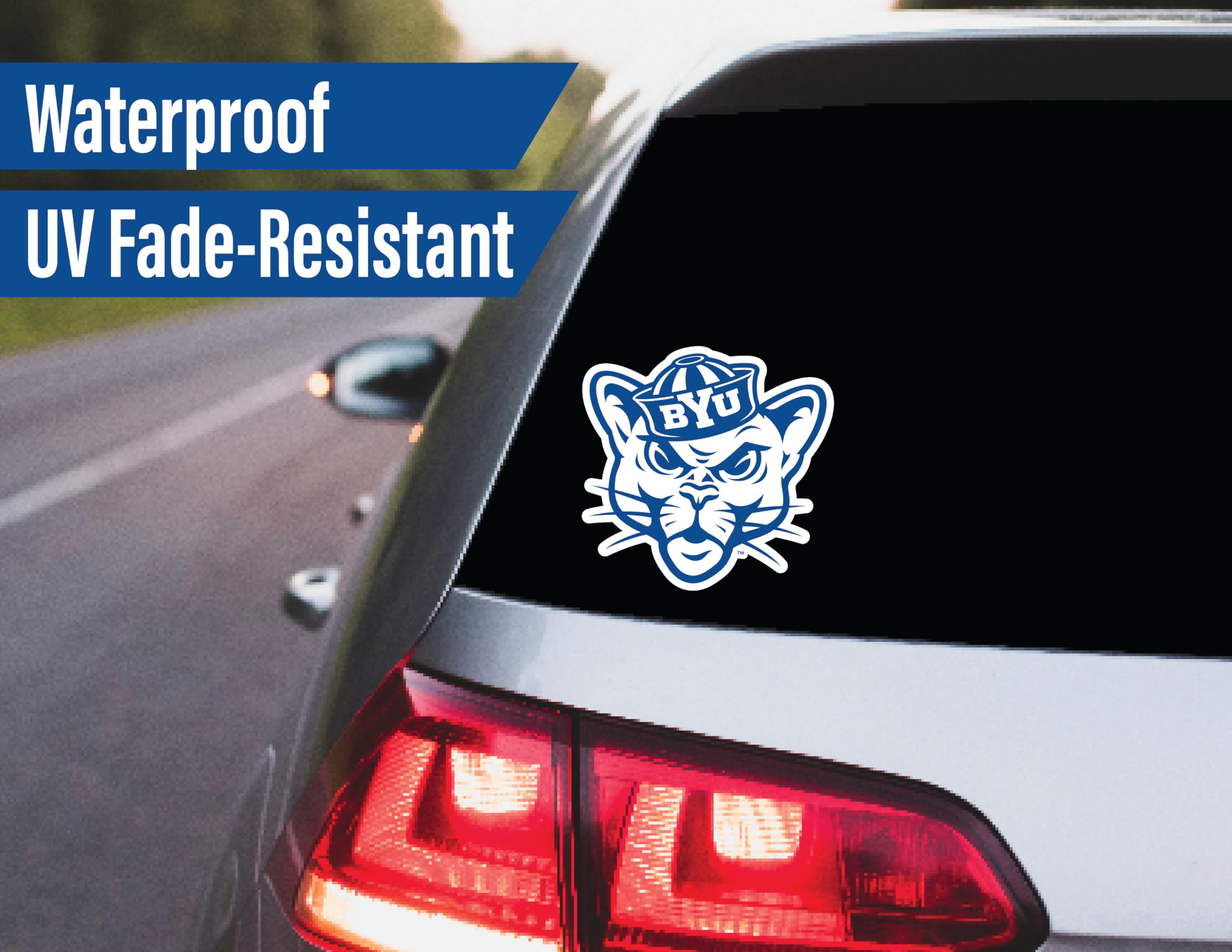 Byu Stickers For Gift, Car, Water Bottle, Laptop, And Phone For Brigham Young Cougs Football Fans And University Graduates (Byu