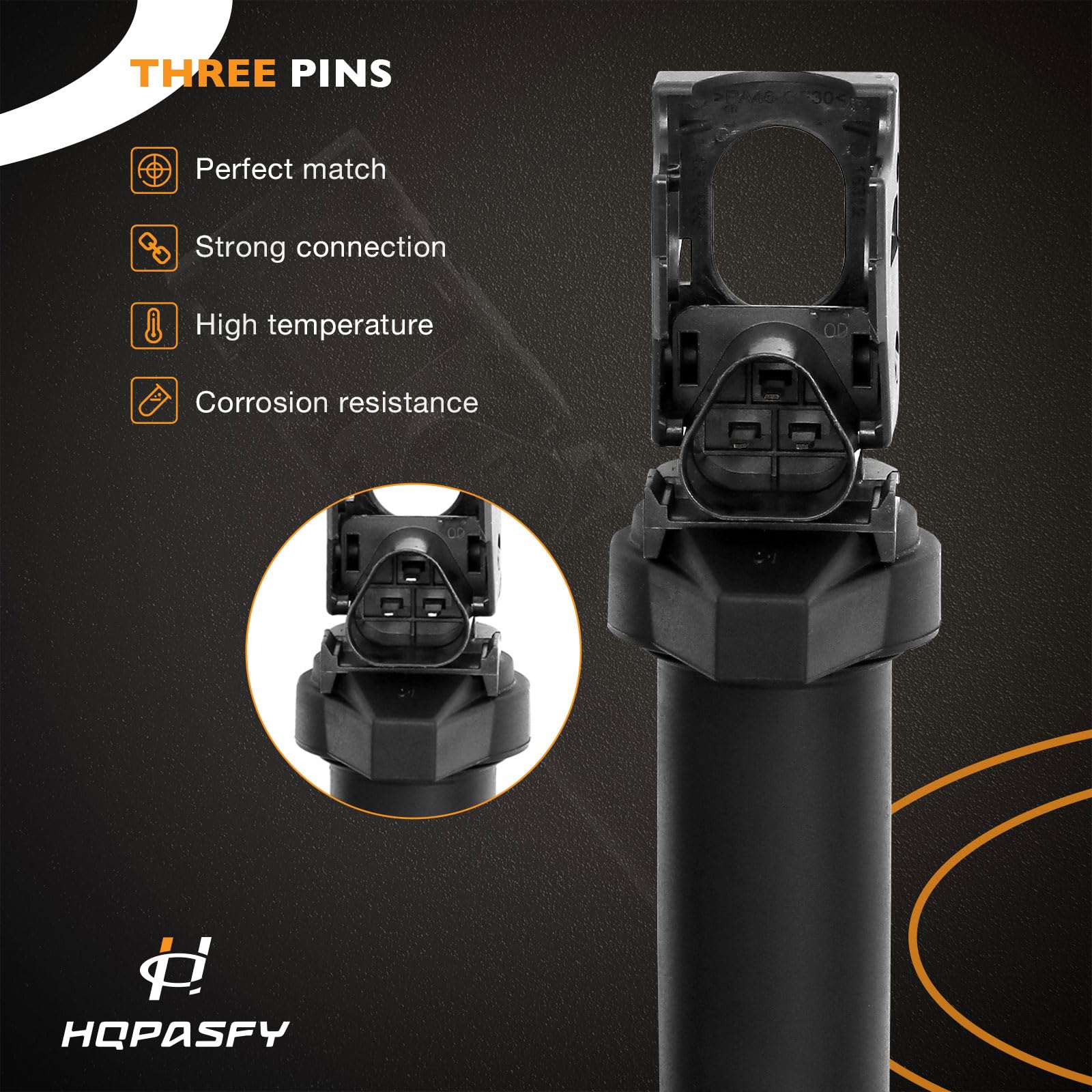 Hqpasfy Ignition Coil Pack Set Of 6 Compatible With Bmw 325I 335I 525I 550I 650I M3 M5 X5 X6 & More Replaces# 0221504470, 121375