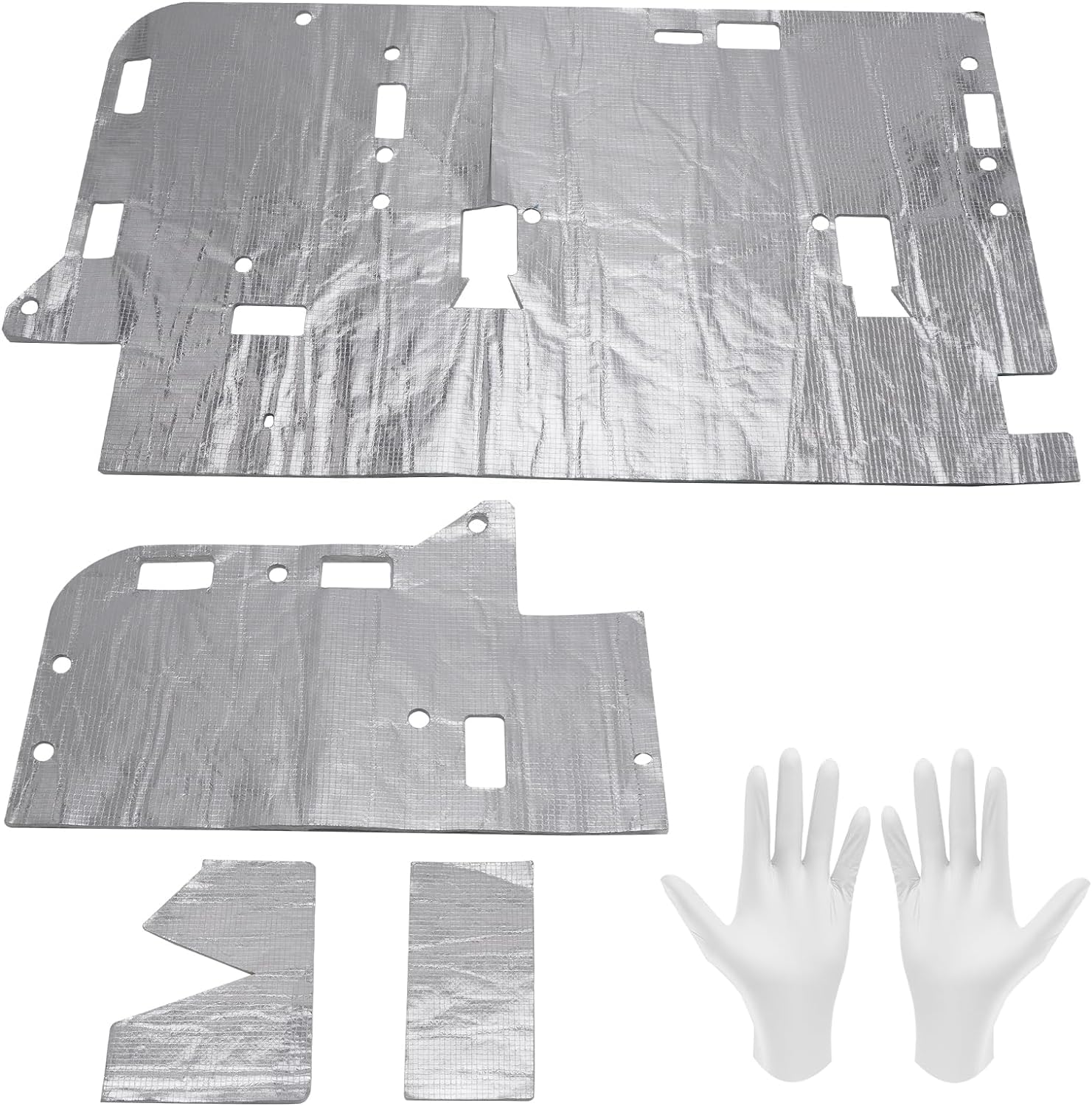 Racewill Heat Shield Kit Compatible with Honda Pioneer 1000 1000-5 1000-3 DLX LE EPS (2015-2022)