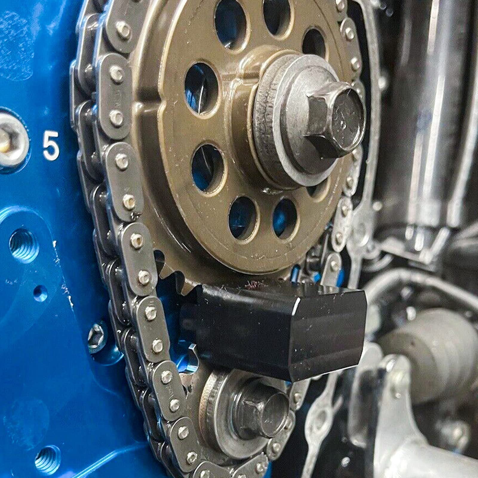 Mofun Cam Sprocket Locking Tool Compatible with Harley 2006 Dyna Models and All 2007-Present Twin Cam Models