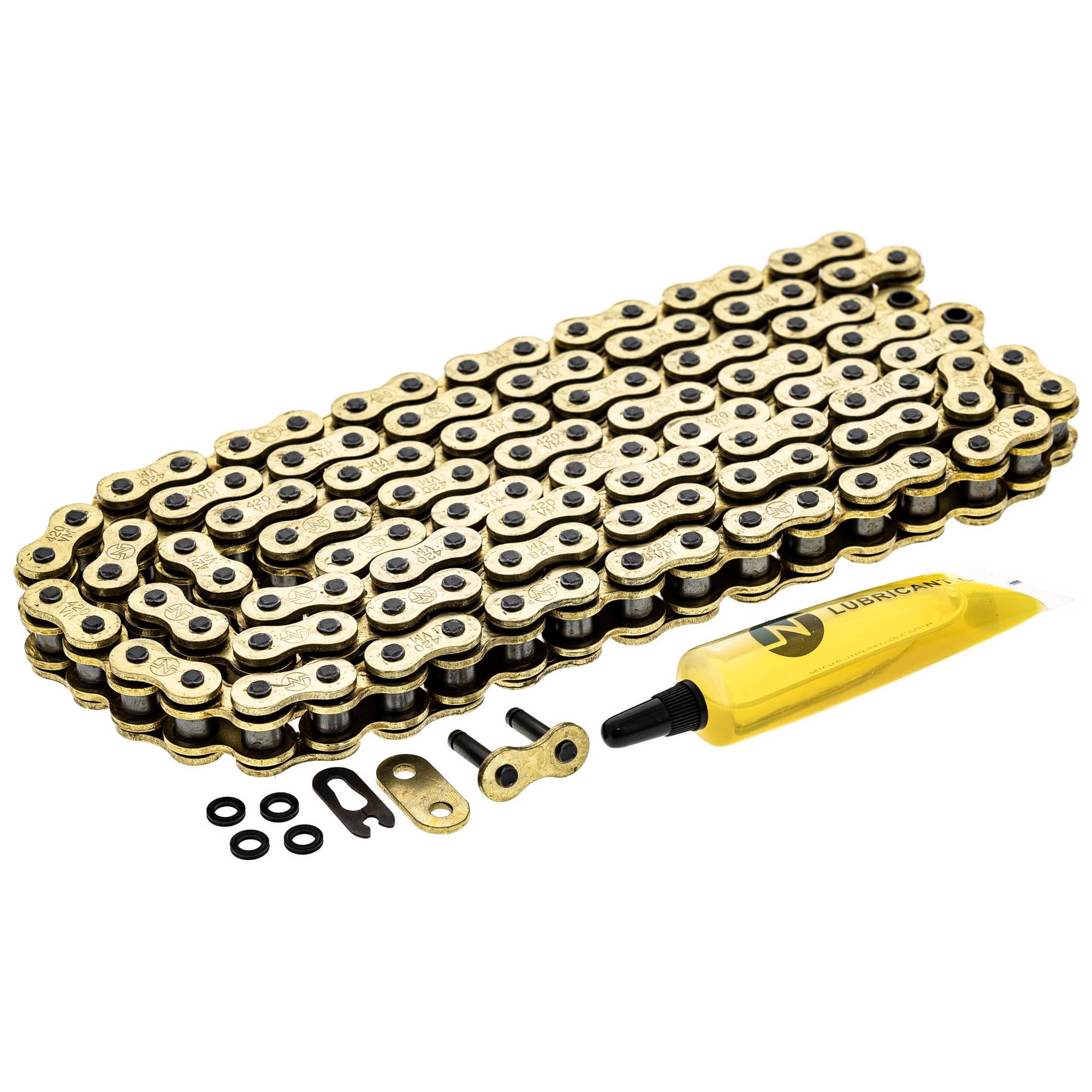 Niche Gold 420 X-Ring Chain 120 Links With Connecting Master Link