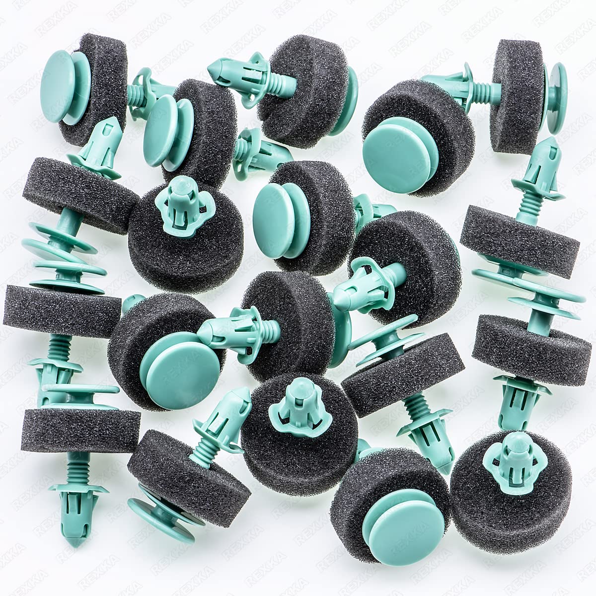 Rexka 20Pcs Door Trim Panel Retainer Clips 25707329 For Gm Buick Lesabre Lucerne Oldsmobile Aurora Oldsmobile Aurora