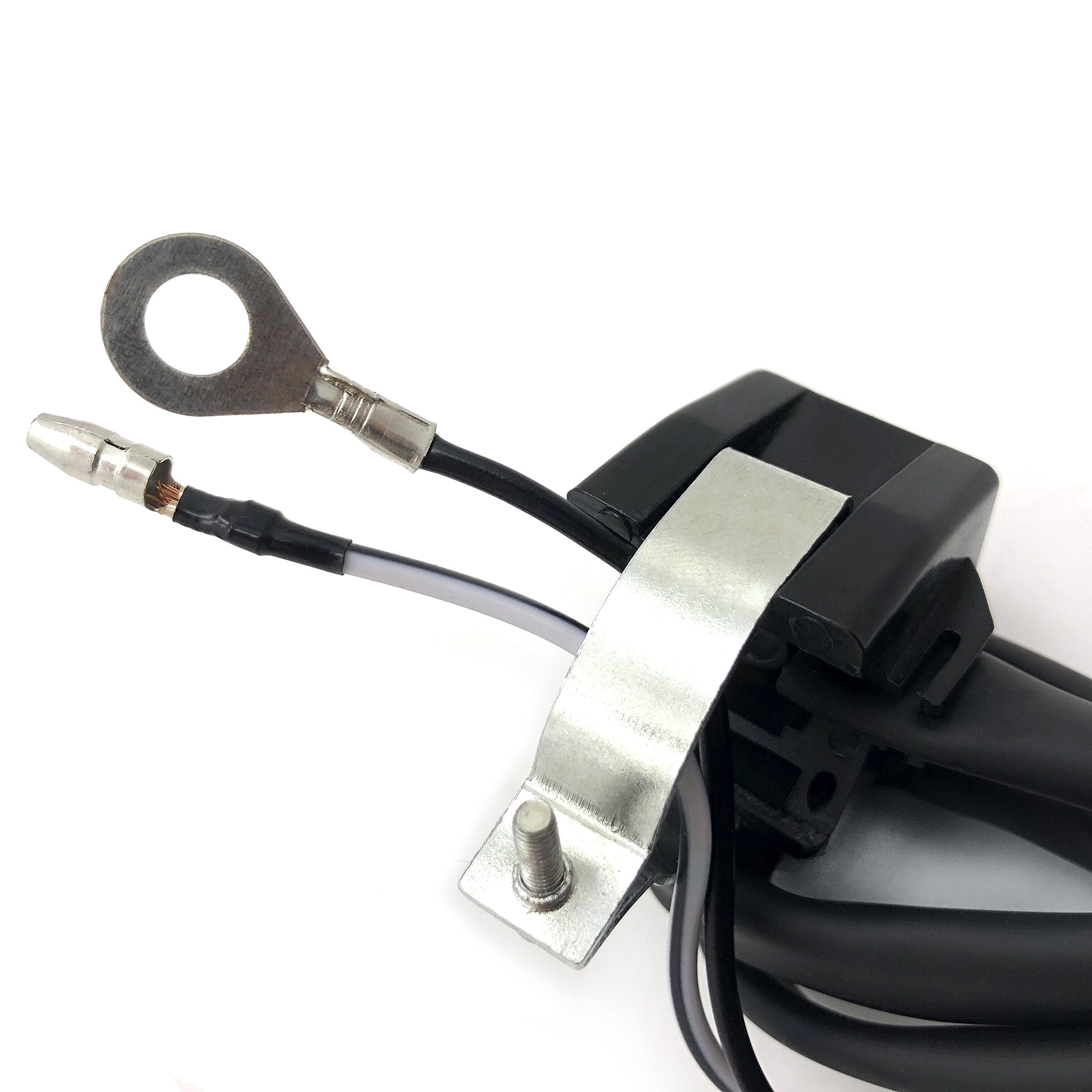 HTTMT XH1700C-008 Universal Red 7/8 Inches Handlebar Starter/Kill Cut Off Stop Switch Push Button Compatible with Motorcycles AT