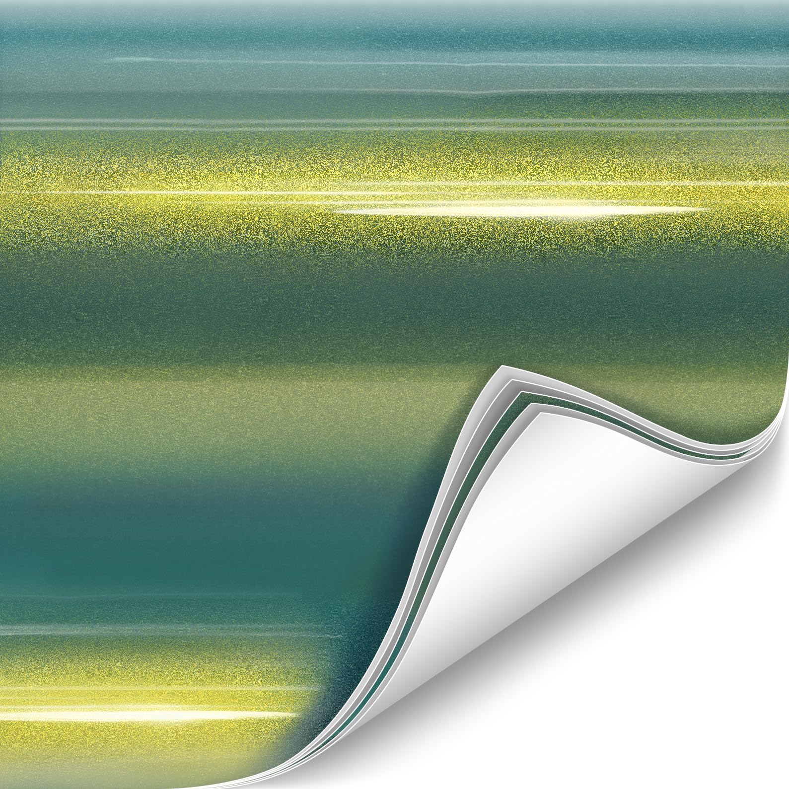 Colorfusion Ppf By Vvivid, Gloss Flip Thunder Green Dry Apply Ppf Vinyl Car Wrap Roll 6Ft X 5Ft