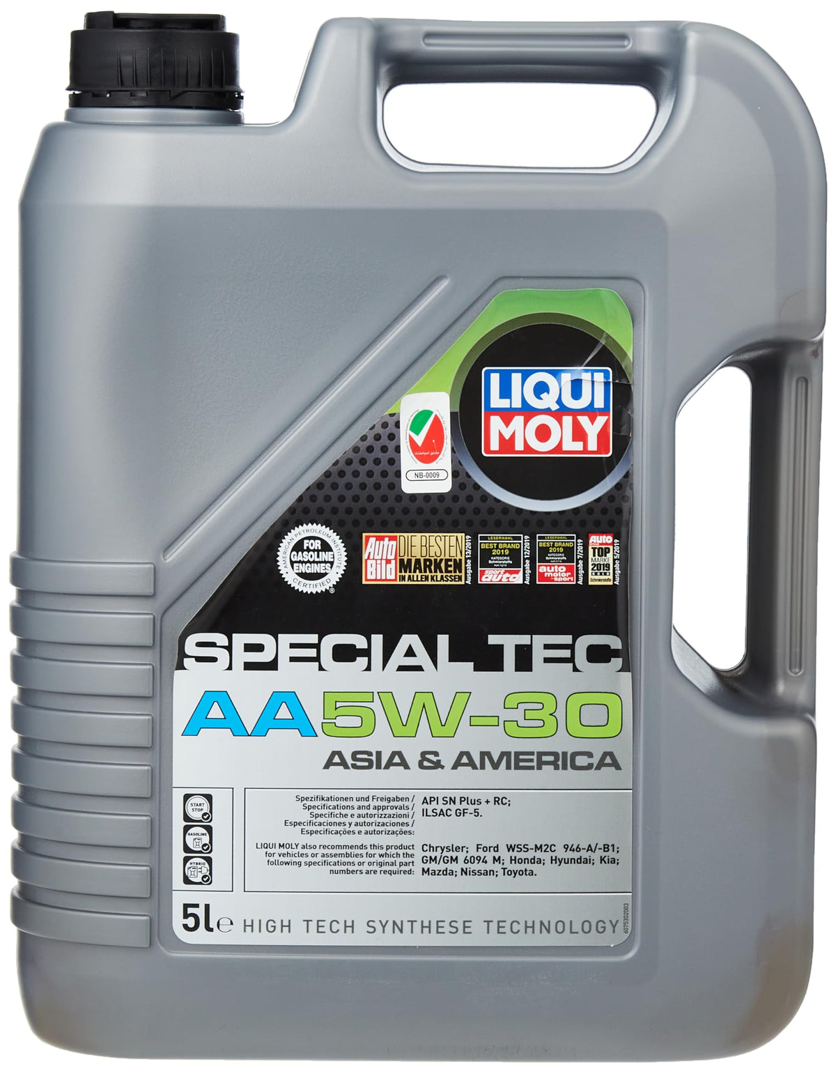 Liqui Moly Special Tec Aa Sae 5W-30 | 5 L | Synthesis Technology Motor Oil | Sku: 20138