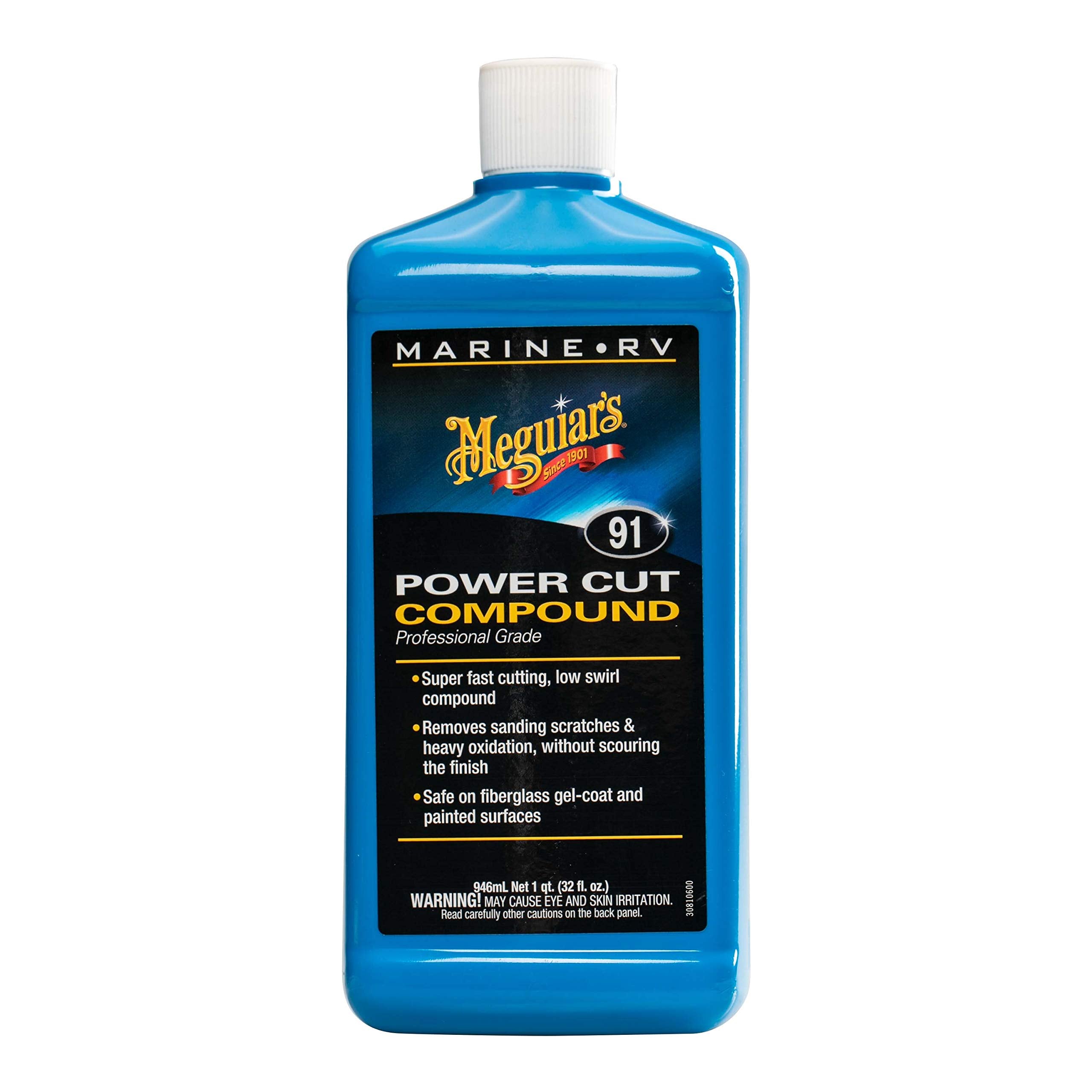 Meguiar'S M9132 Marine/Rv Power Cut Compound - 32 Oz Bottle