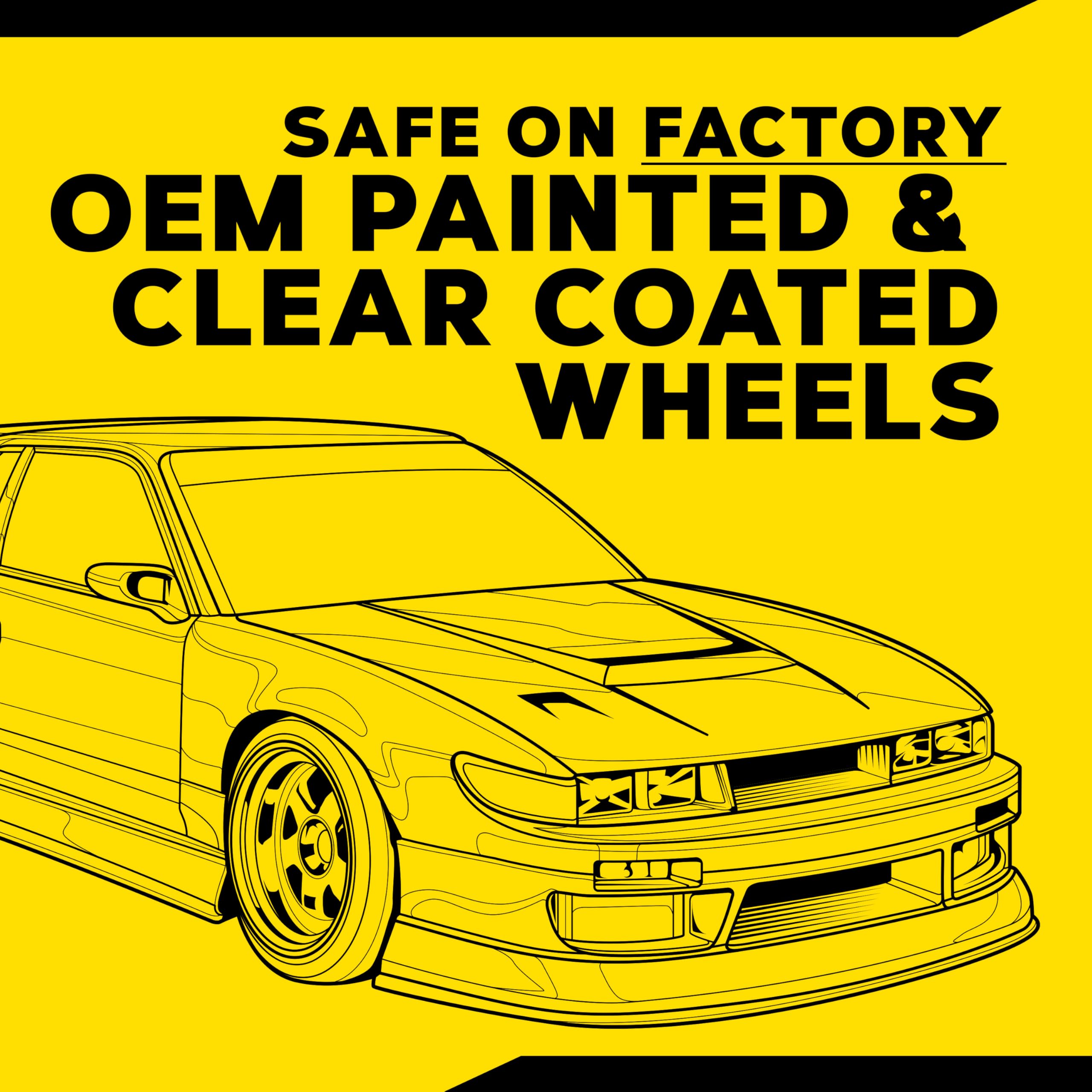 Meguiar'S Hot Rims Wheel & Tire Cleaner, Powers Through Brake Dust & Grime - 24 Oz Spray Bottle