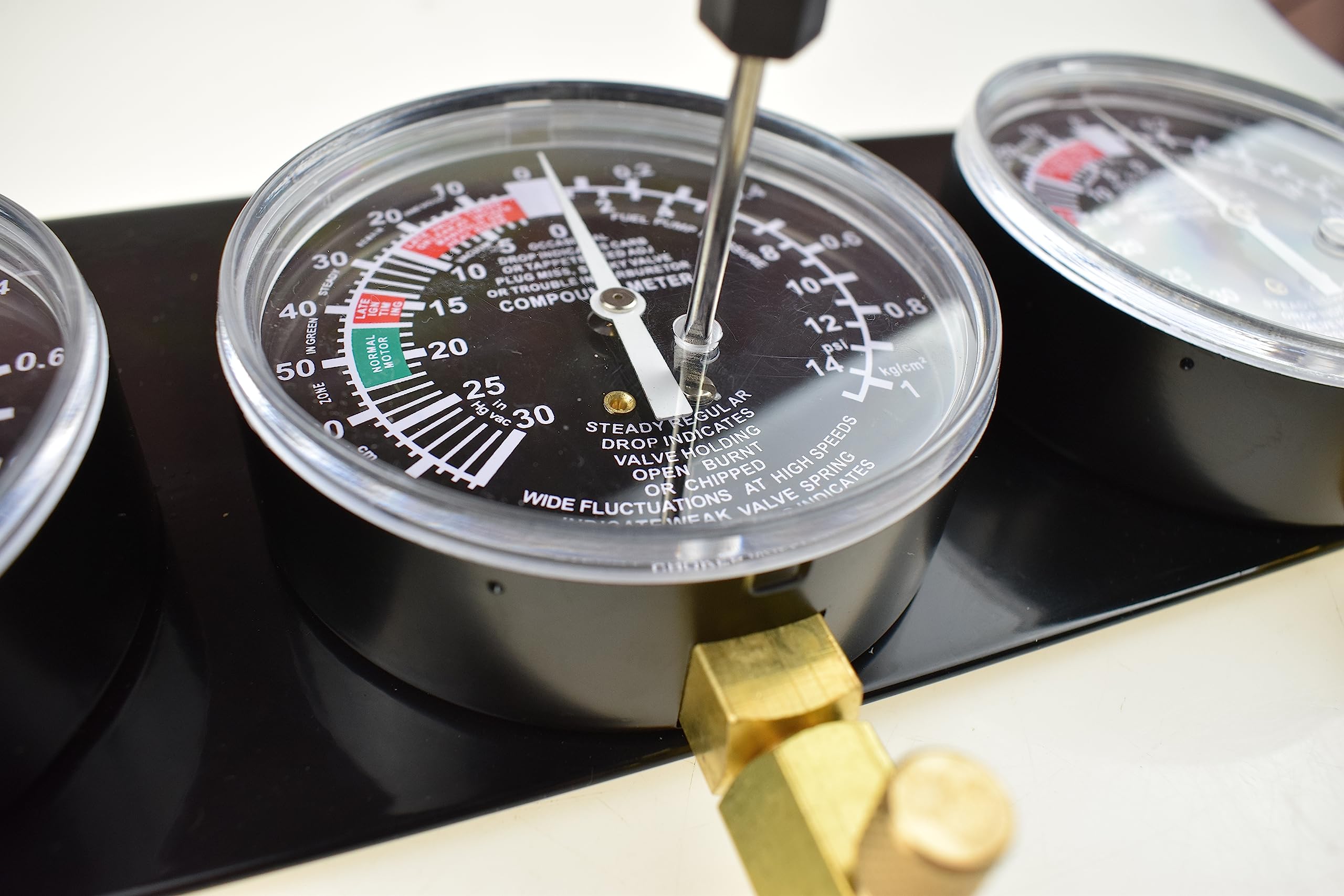 Alltooetools Universal Vacuum Carburetor Synchronization Balancer Gauge Carb Synchronizer Adjustment Tool Kit Compatible with Mo