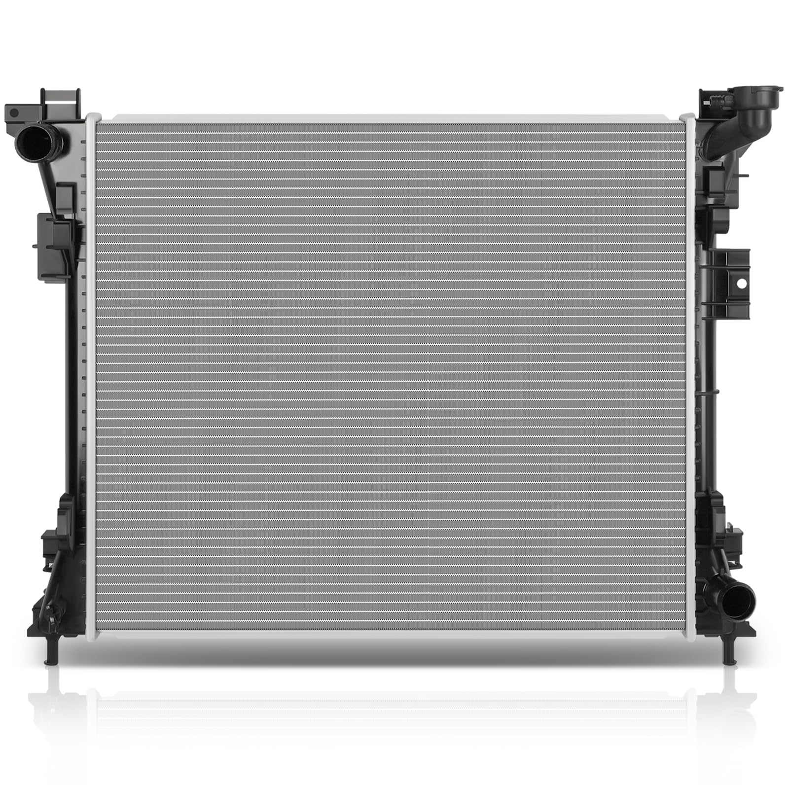 SCITOO Engine Cooling Radiator Assembly Compatible with Dodge Grand Caravan 2008-2020 & for Chrysler Town & Country 2008-2016 & 