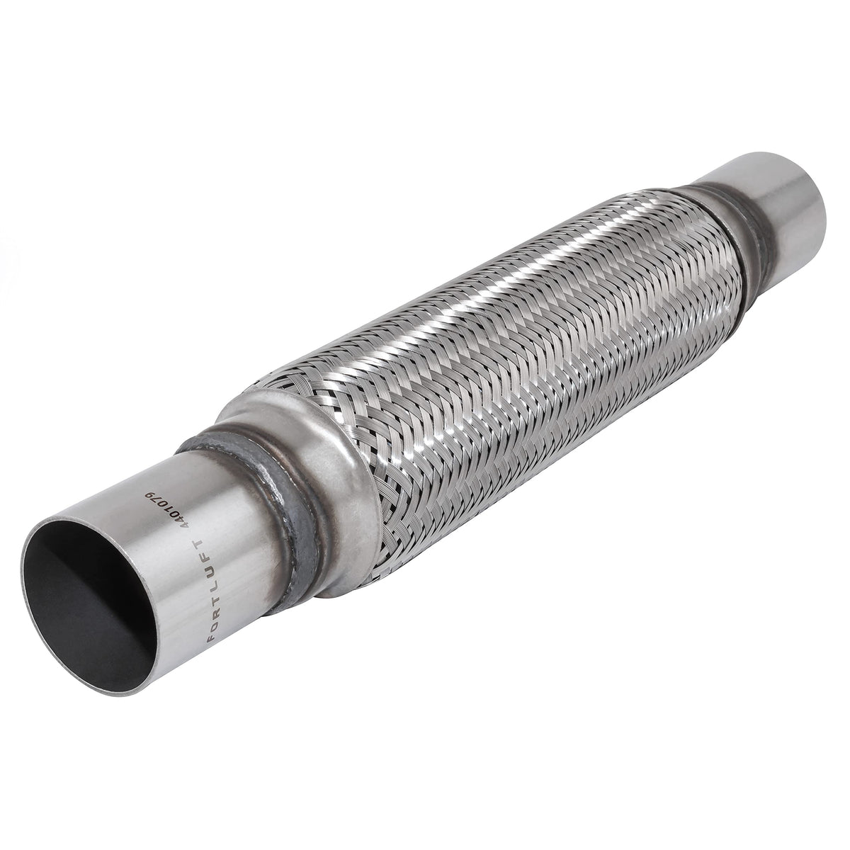 Fortluft Exhaust Flex Pipe (Exhaust Flex Connector With Extension Pipes, 1.75''X10.00''X14.00''/45X254X356Mm)