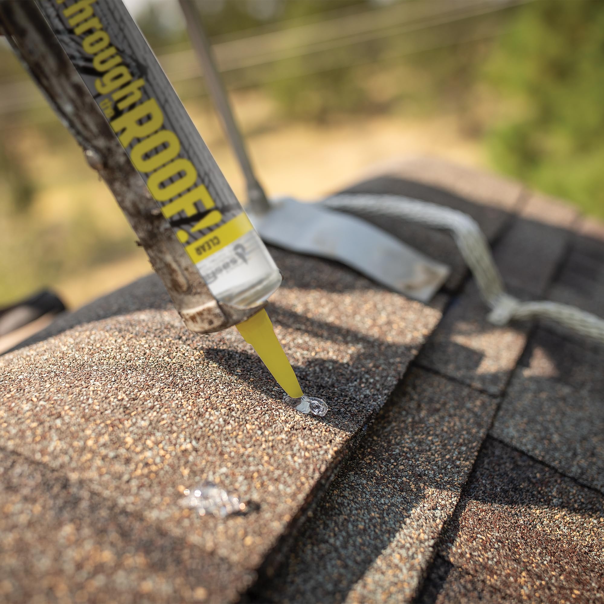 Sashco Quart Clear Roof Sealant,14003