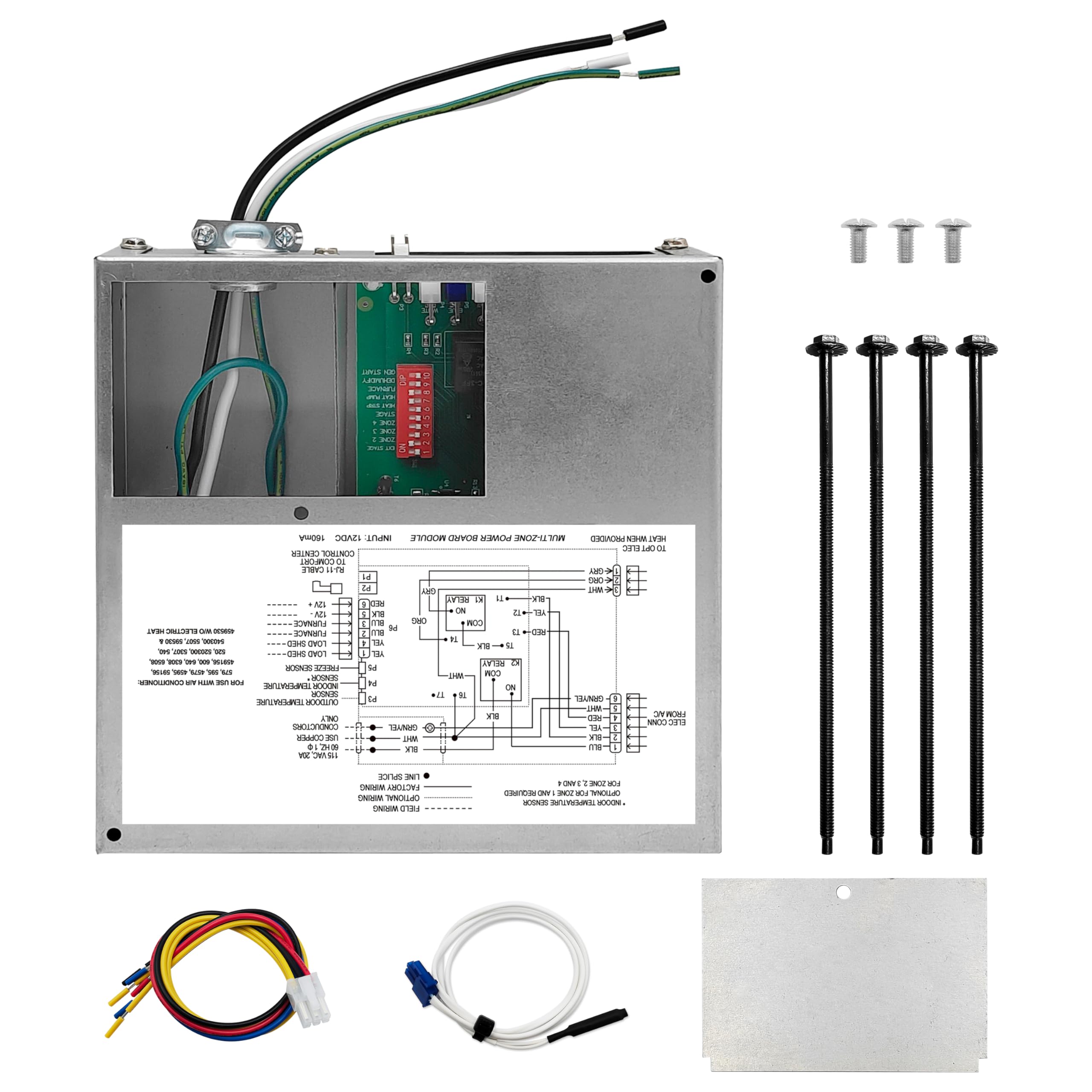 3312020.000 RV Thermostat Multi-Zone Kit Replacement for Dometic Comfort Control Center II (CCC2) Air Conditioners