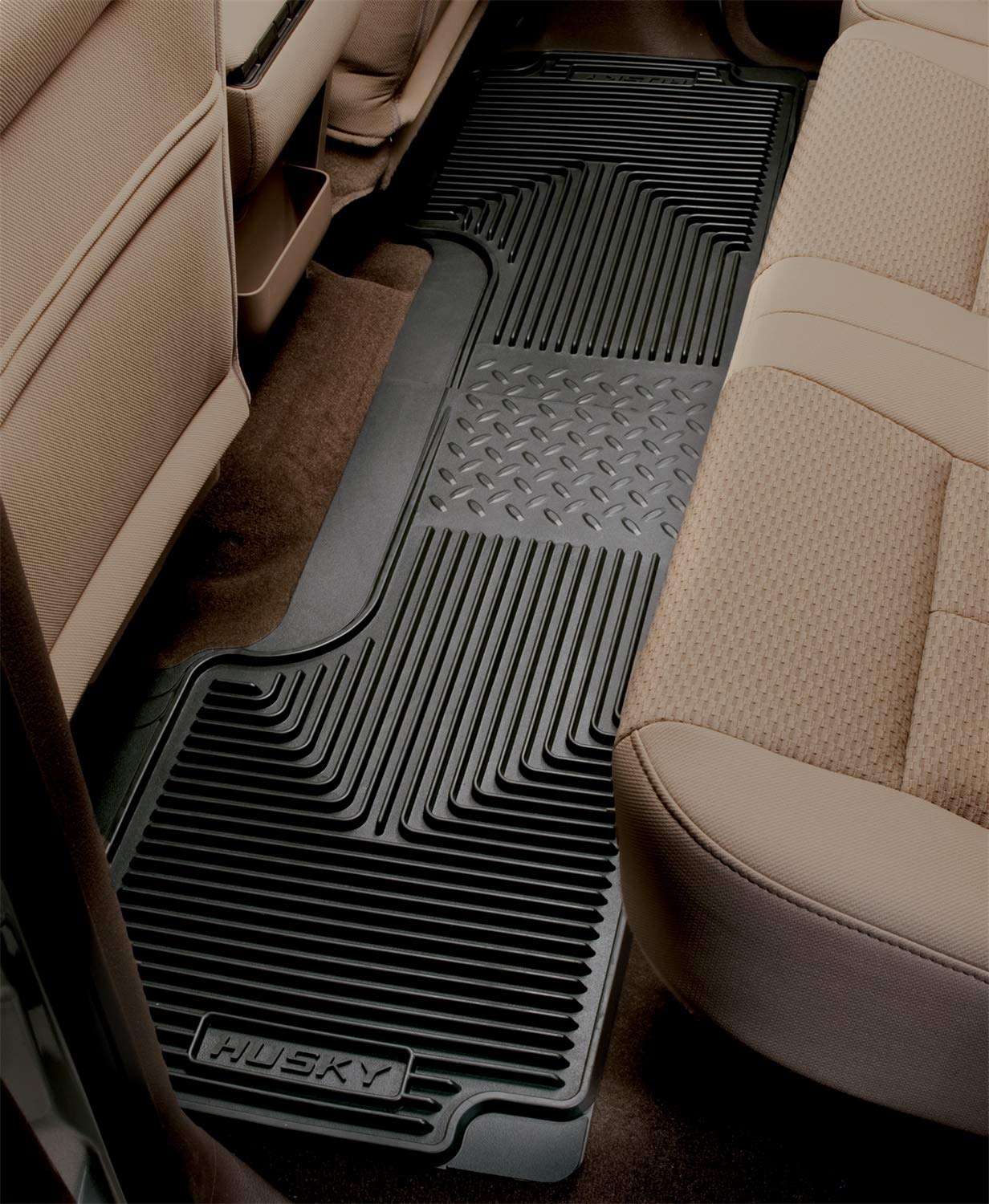 Husky Liners - Heavy Duty Front Floor Mats | 1995 - 2005 Chevrolet Blazer/Cavalier/Sunfire, 1987 - 2004 Mustang, and more , Blac