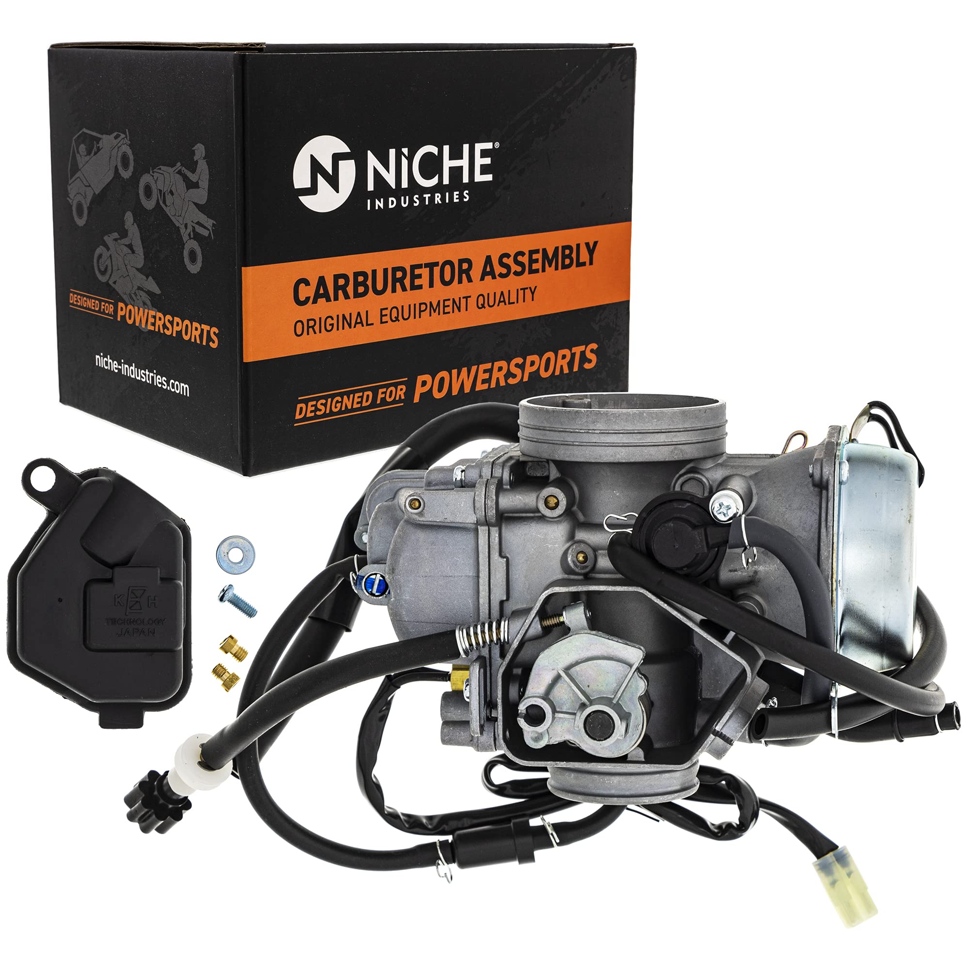 Niche Carburetor Assembly For 2004-2006 Honda Rancher 400 16100-Hn7-013 Trx400Fa Trx400Fga Atv