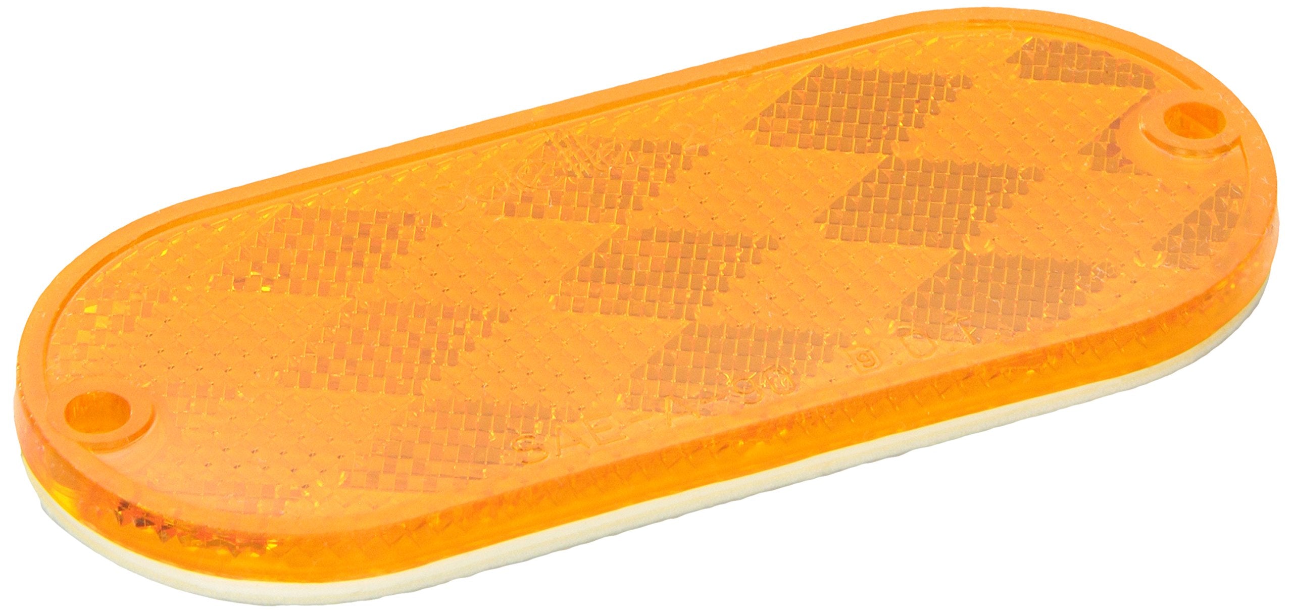 Grote 41033 Yellow Oval Reflector