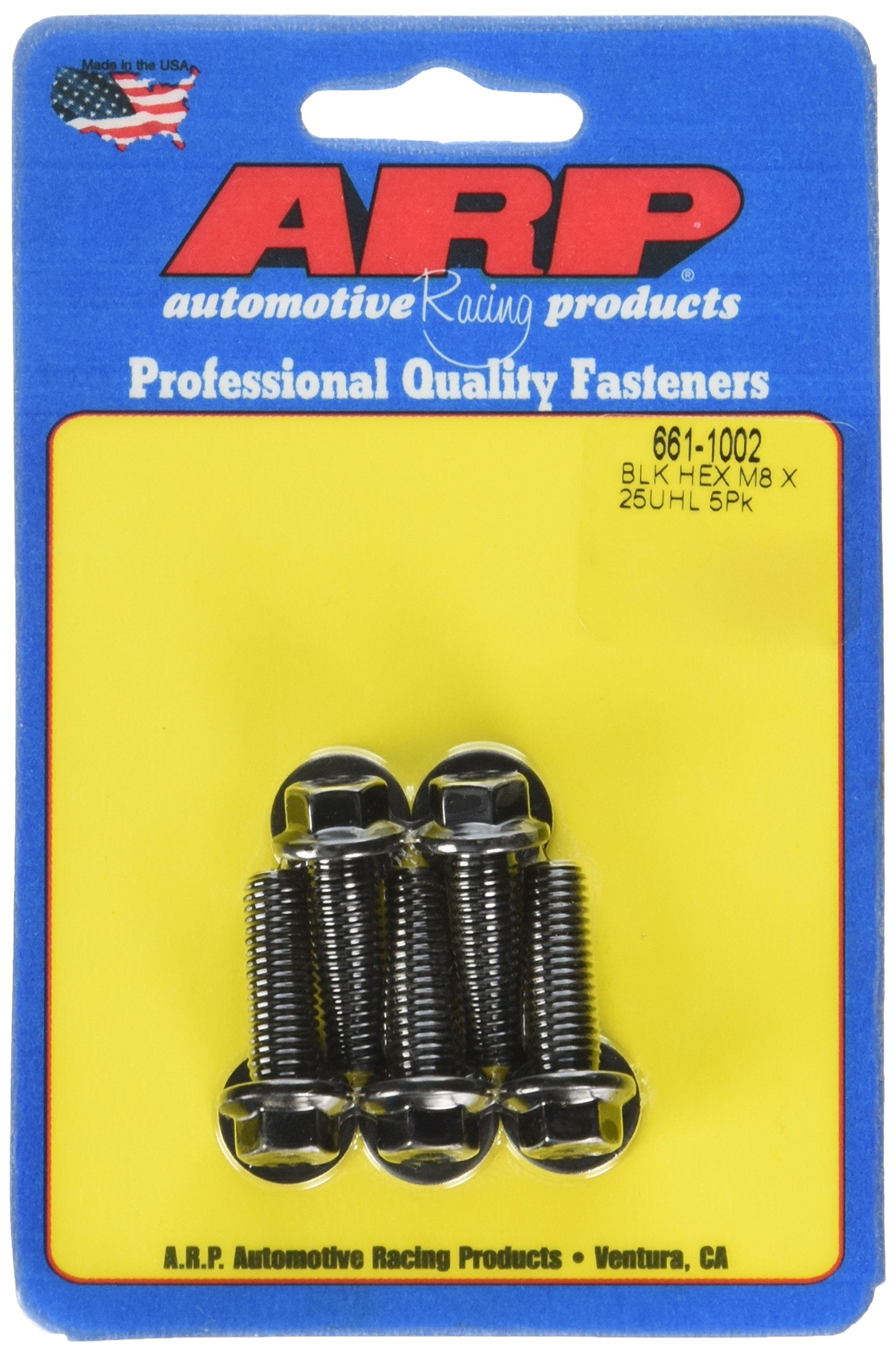 Arp 661-1002 Oxide Bolt, Black