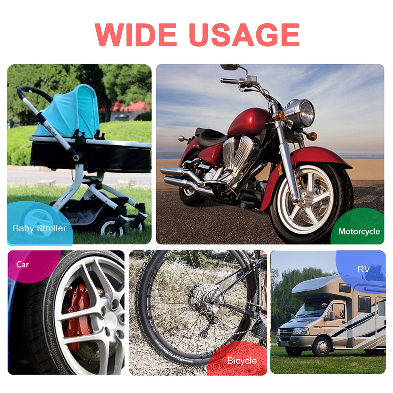 Yienakfun Metal Valve Stem Extenders 45 Degree 90 Degree 135 Degree Universal Valve Stem Extensions For Dual Wheels Passenger Ca