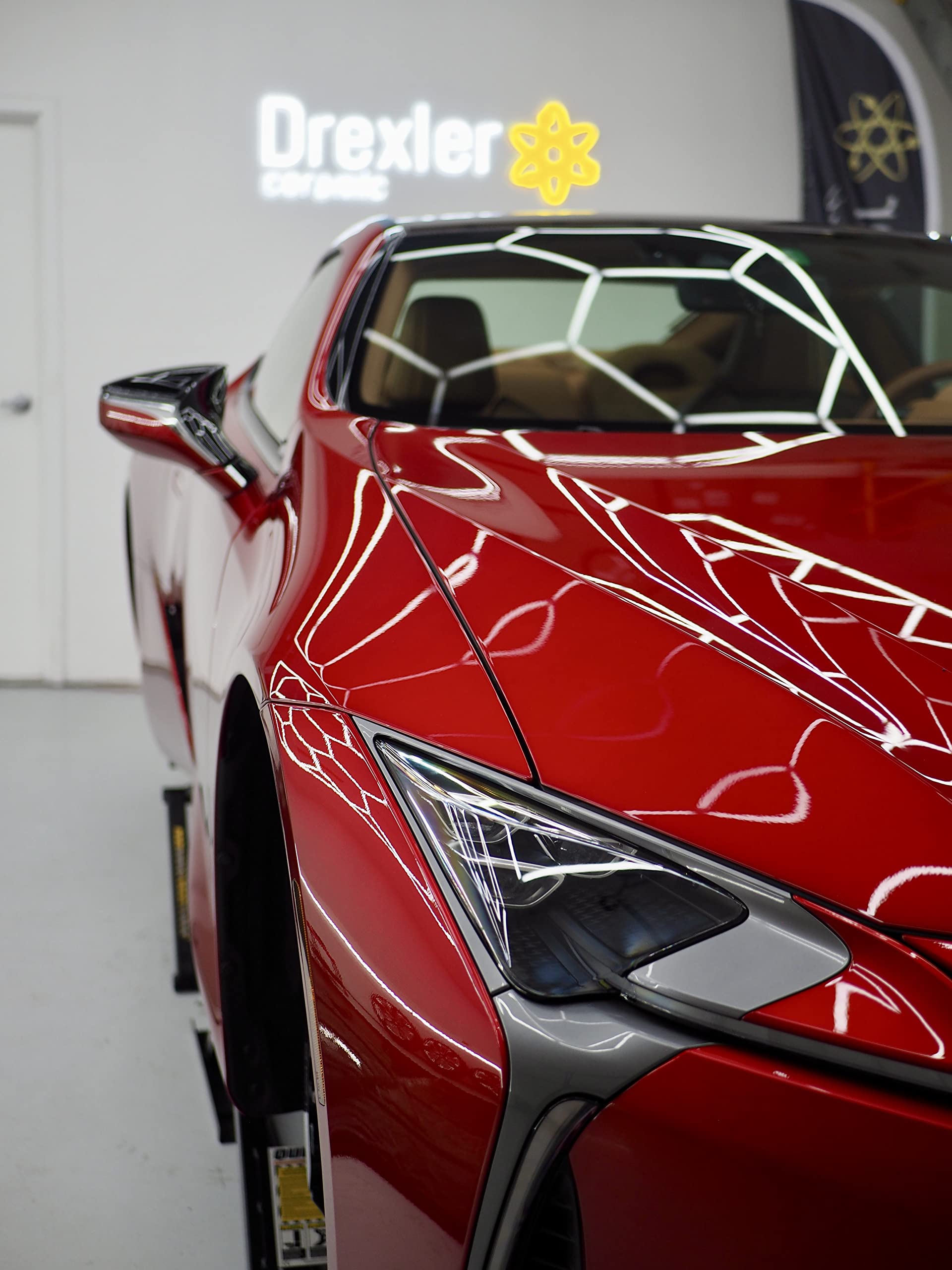 Drexler Ceramic Coating Kit 9H - Professional Grade, 3-5 Years Of Gloss & Protection For Cars, 9H Hardness, Extra Hydrophobic Co