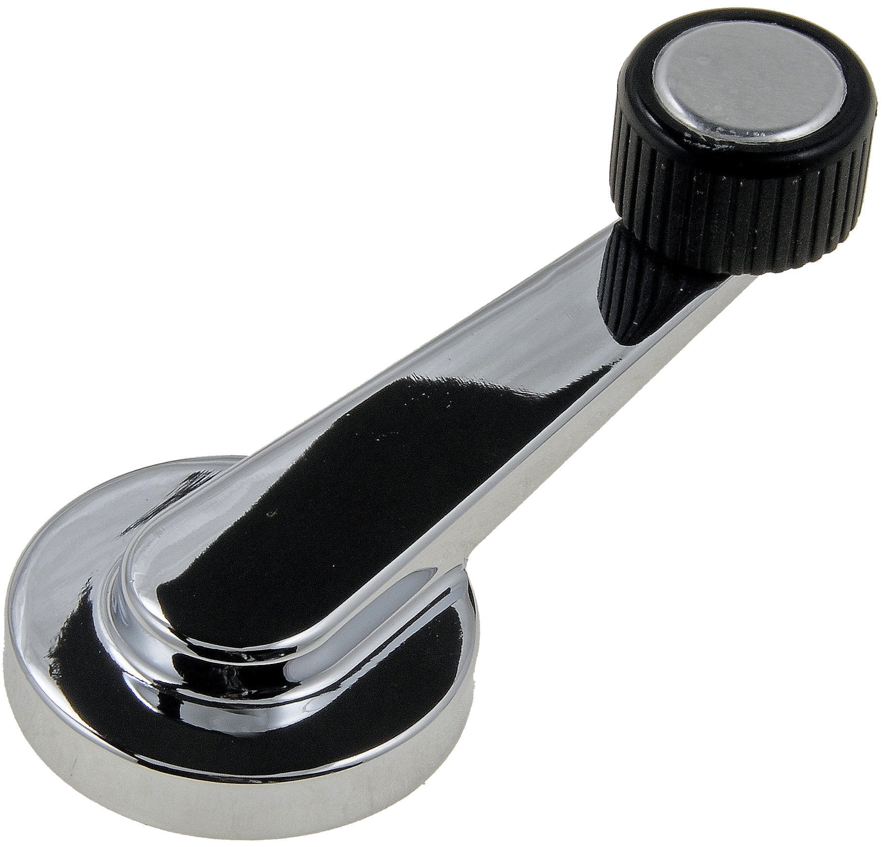 Dorman 76945 Window Crank Handle Compatible With Select Chevrolet / Gmc Models, Chrome , Black