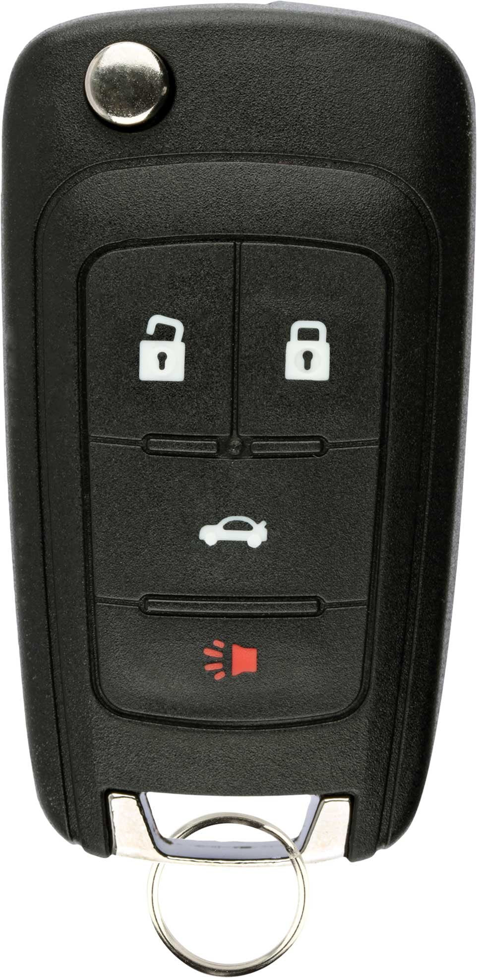 Keylessoption Keyless Entry Remote Control Car Uncut Flip Key Fob Replacement For Oht01060512