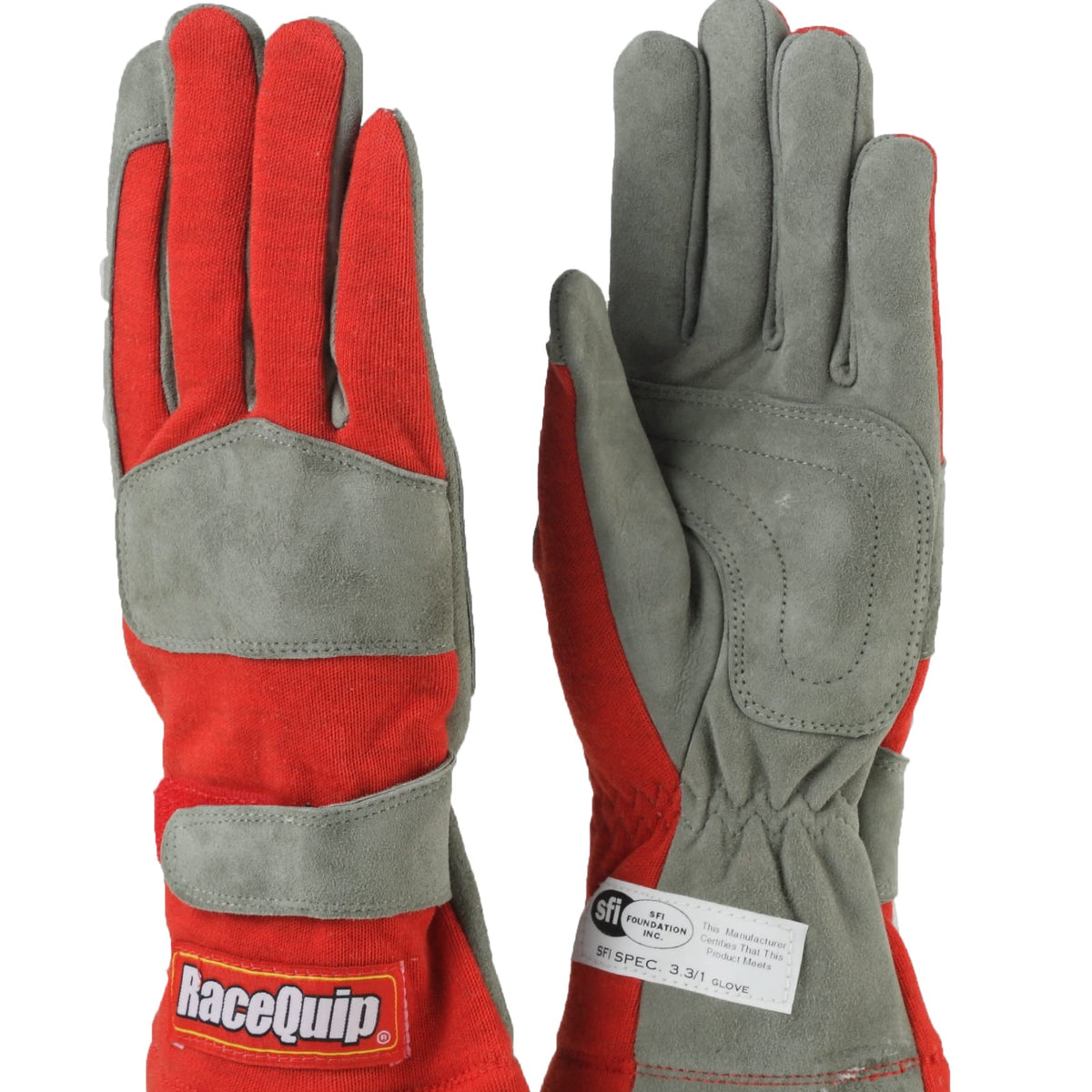 Racequip Race Gloves 351 Series 1 Layer Nomex Sfi 3.3/1 Certified Red Medium 351 WBCARB004QMDY9M