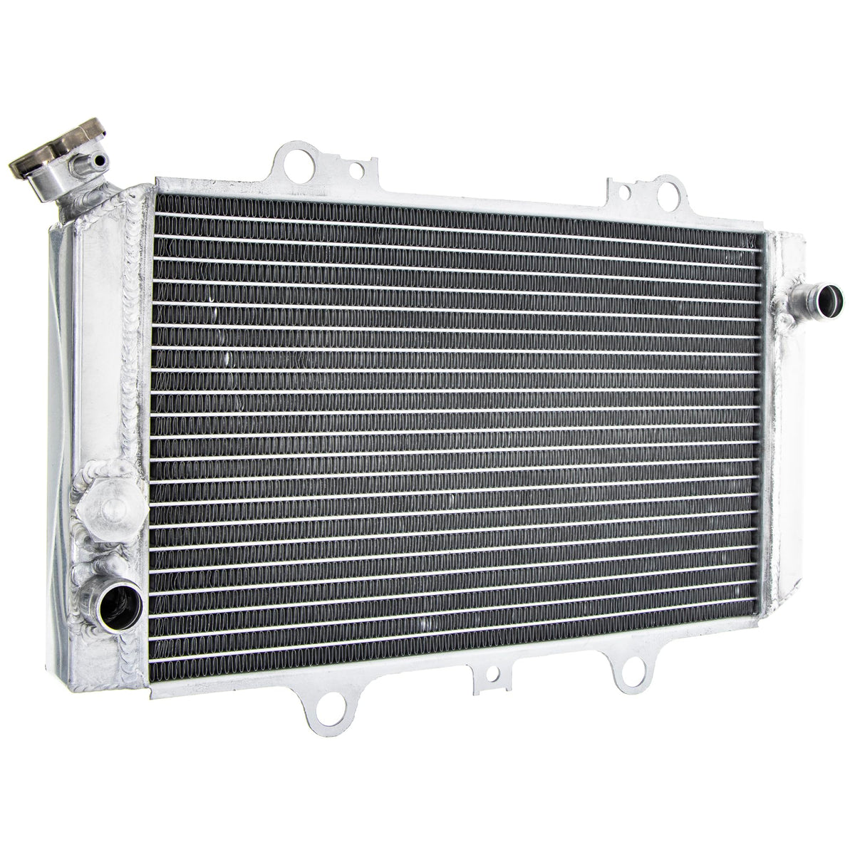 Niche Radiator For Yamaha Grizzly 660 Yfm660 5Km-12461-00-00 2 Row With Cap