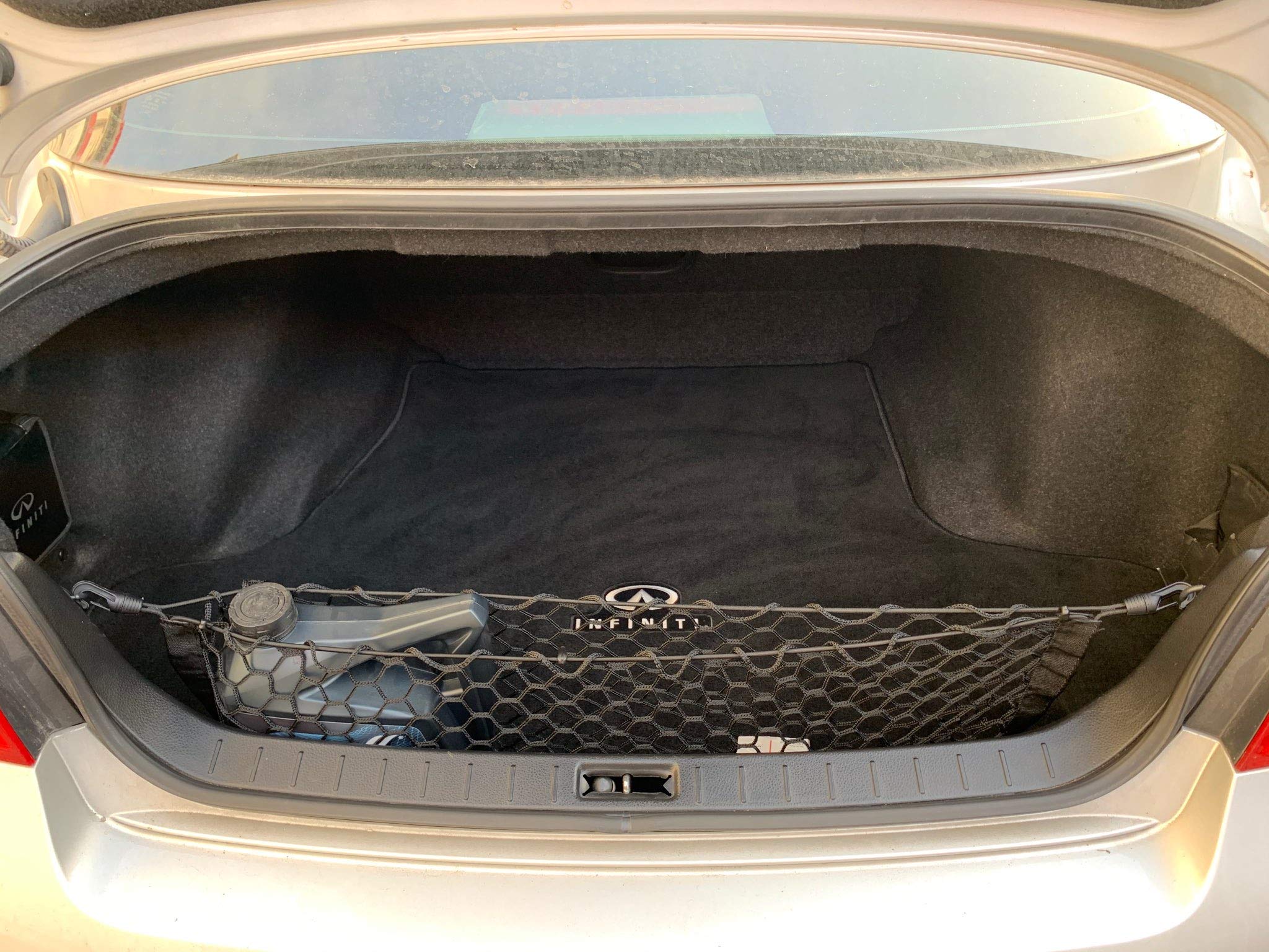 Envelope Style Trunk Cargo Net For Infiniti G25 2011 2012 G35 2007 2008 G37 2009 10 11 12 2013 Q40 2015 Sedan Only New