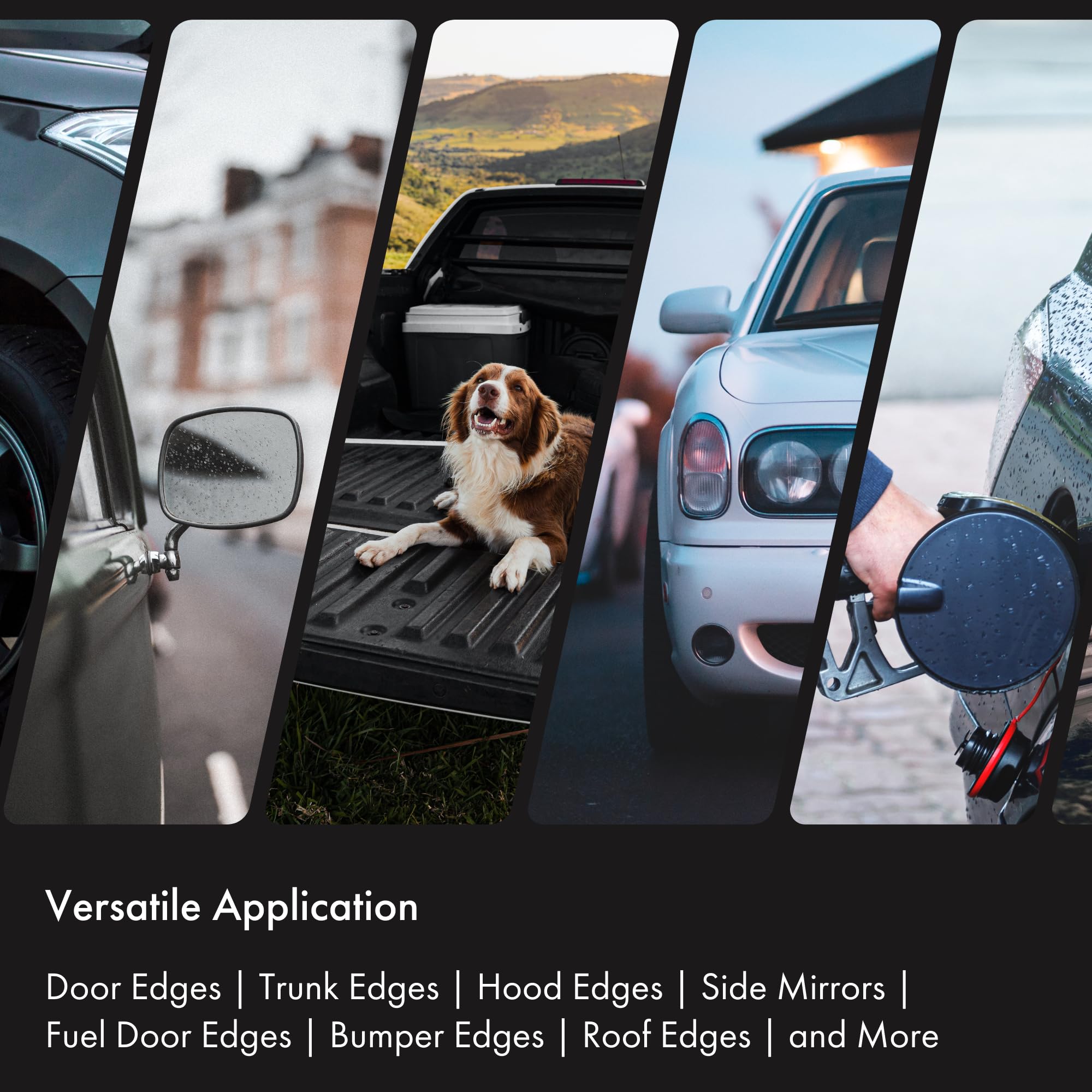 Xpel Door Edge Guard Protection Film Roll, 3/8'' X 100' - Car Or Truck Doors, Protective Barrier Against Minor Scratches, Paint