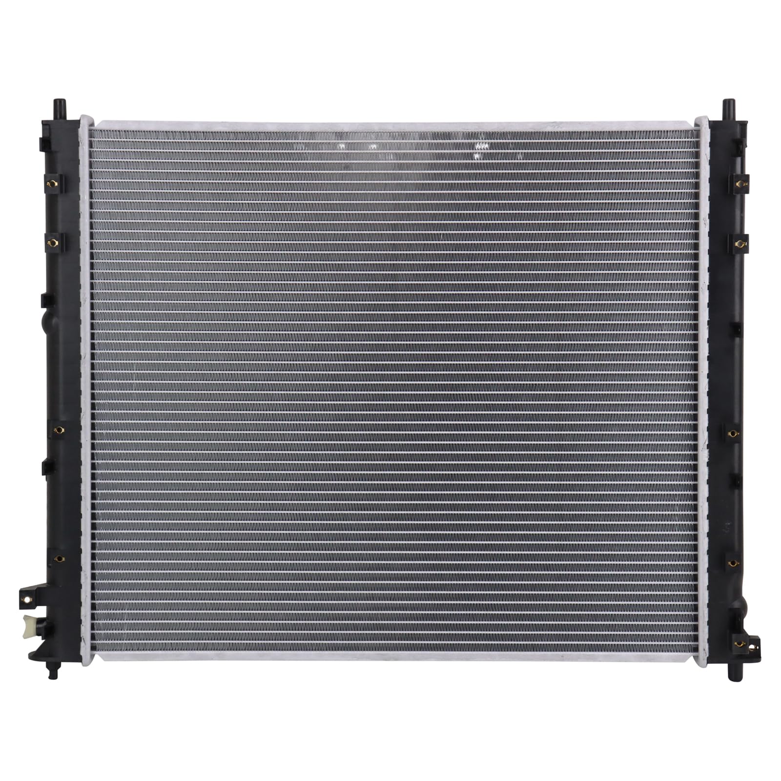 Trq Radiator Assembly Aluminum Core Compatible With 07-09 Cadillac Srx Cu13115