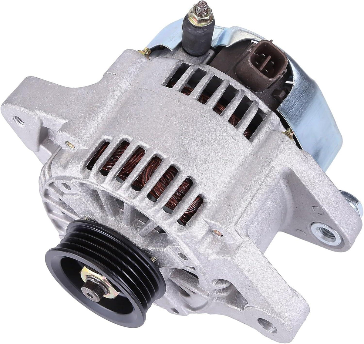 27060-21150 80Amp Alternator for Toyota for Yaris L4 1.5L 1497cc 2006 2007 2008 2009 Automotive Replacement iG L S FR Alternator