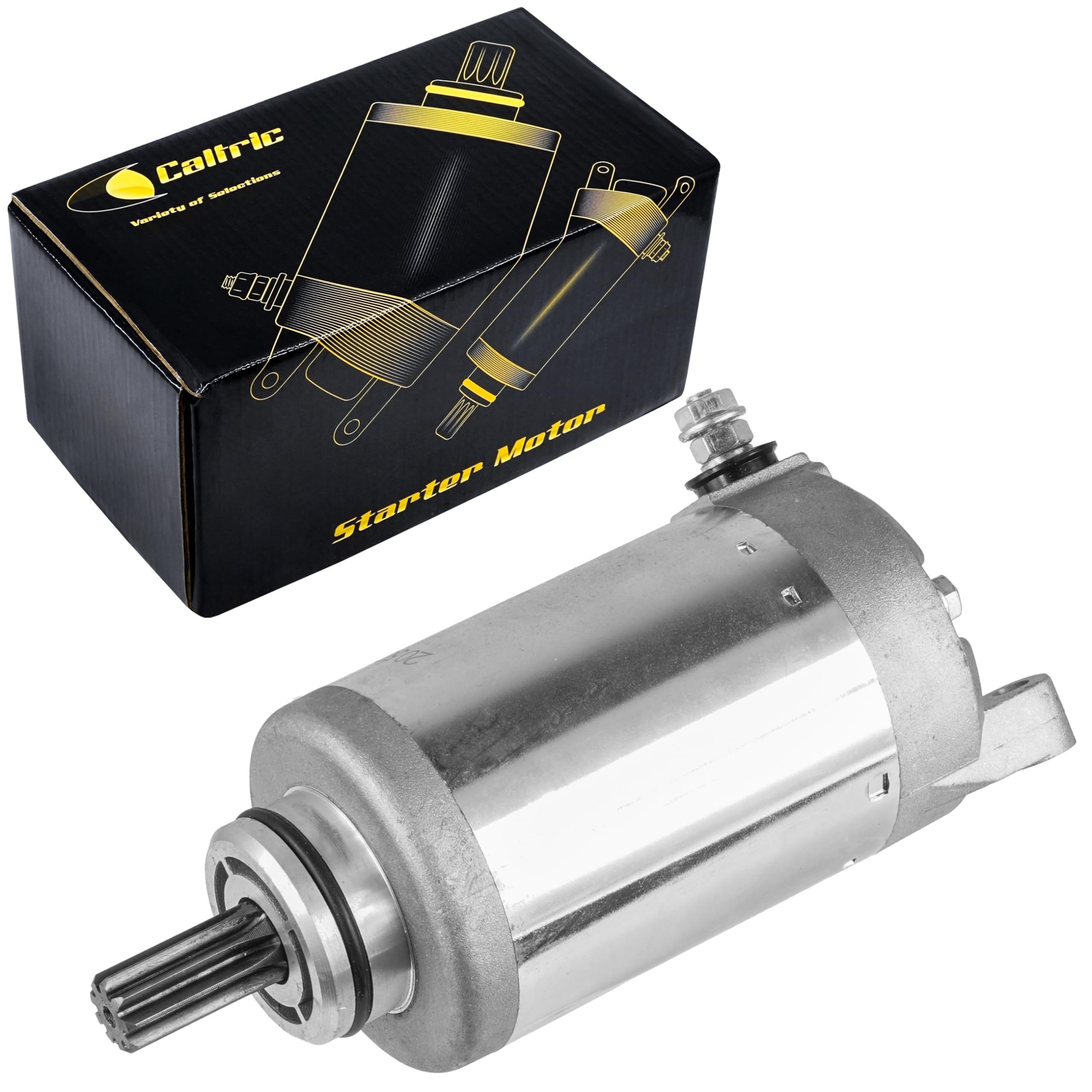 Caltric Starter Compatible with Arctic Cat Prowler 700 Hdx Xt XTX 2008 2009 2010 2011 2012 2013 2014 2015