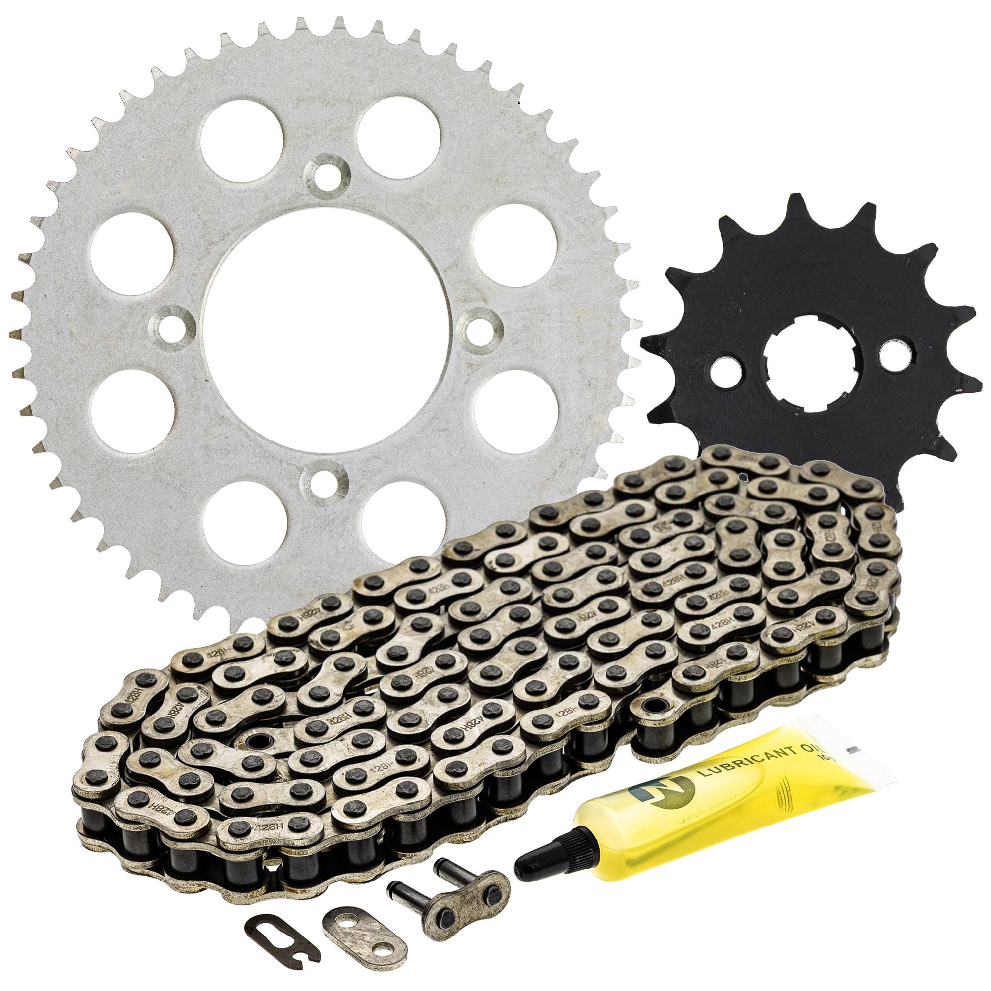 Niche Drive Sprocket Chain Combo For Honda Xr100R Crf100F Front 14 Rear 50 Tooth 428Hz Standard 118 Links