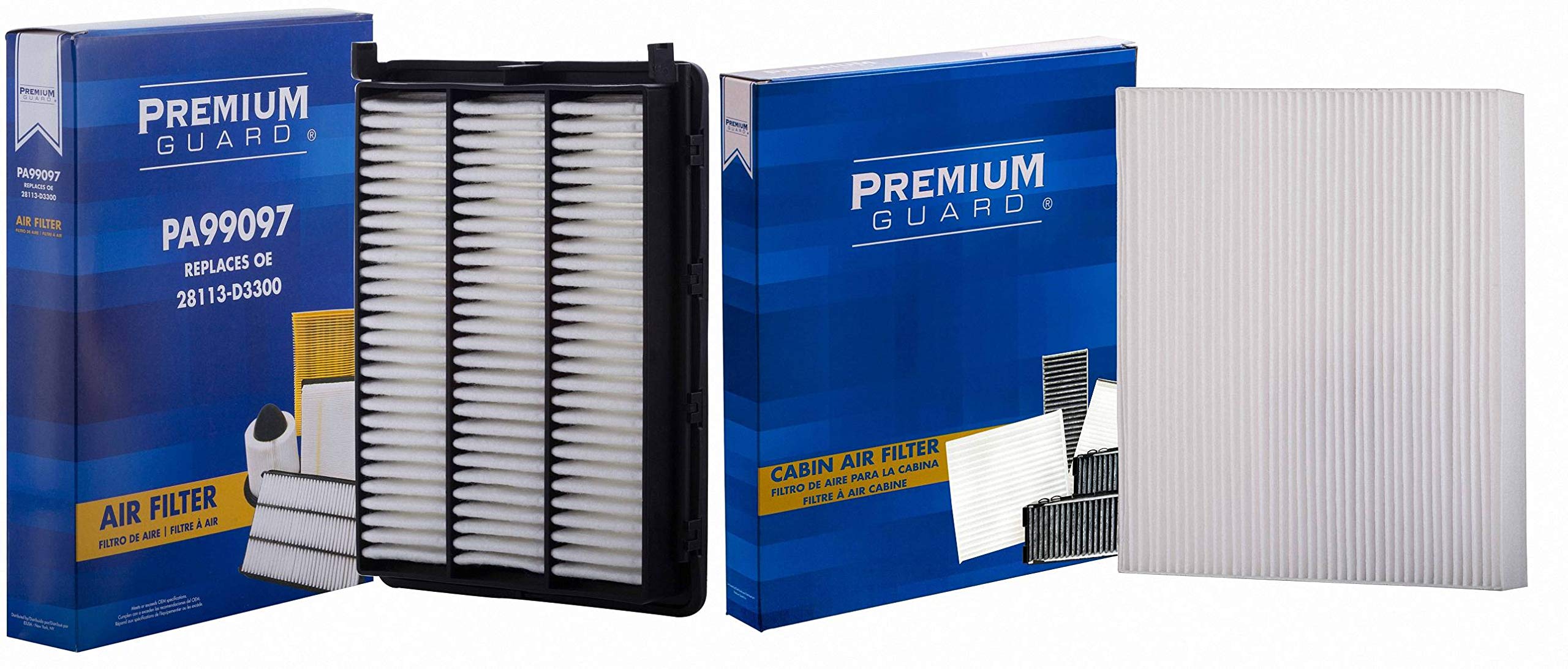 Highflow High Performance, Pre-Oiled Disposable Engine Air Filter Pa99097X | Fits 2017-2022 Kia Sportage, 2016-2021 Hyundai Tucs