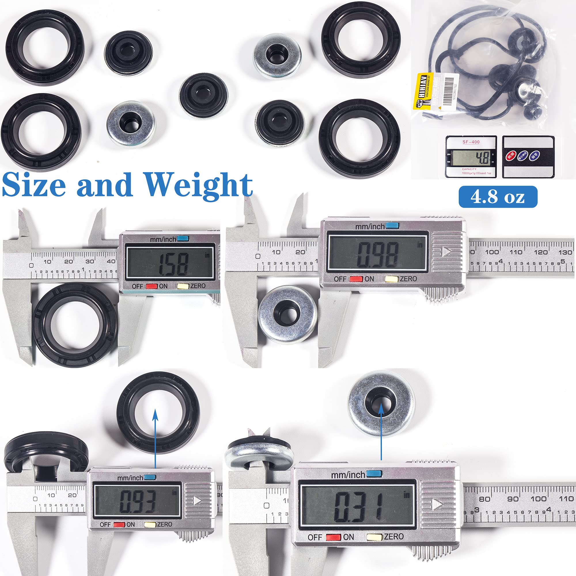 Vs50606R Compatiable With 2001-2005 Honda Civic 1.7L Valve Cover Gasket Seal Dx,Lx,Ex,Hx,Gx V-Tec D17A1 D17A2 D17A6 D17A7 Engine