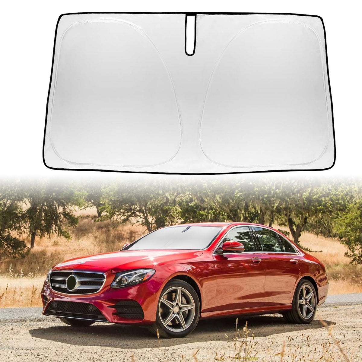 Sun Shade Windshield Sunshade For Mercedes Benz Slc E-Class E200 E260 E300 E350 Coupe Sun Visor For Bmw 1 2 Series,Front Window
