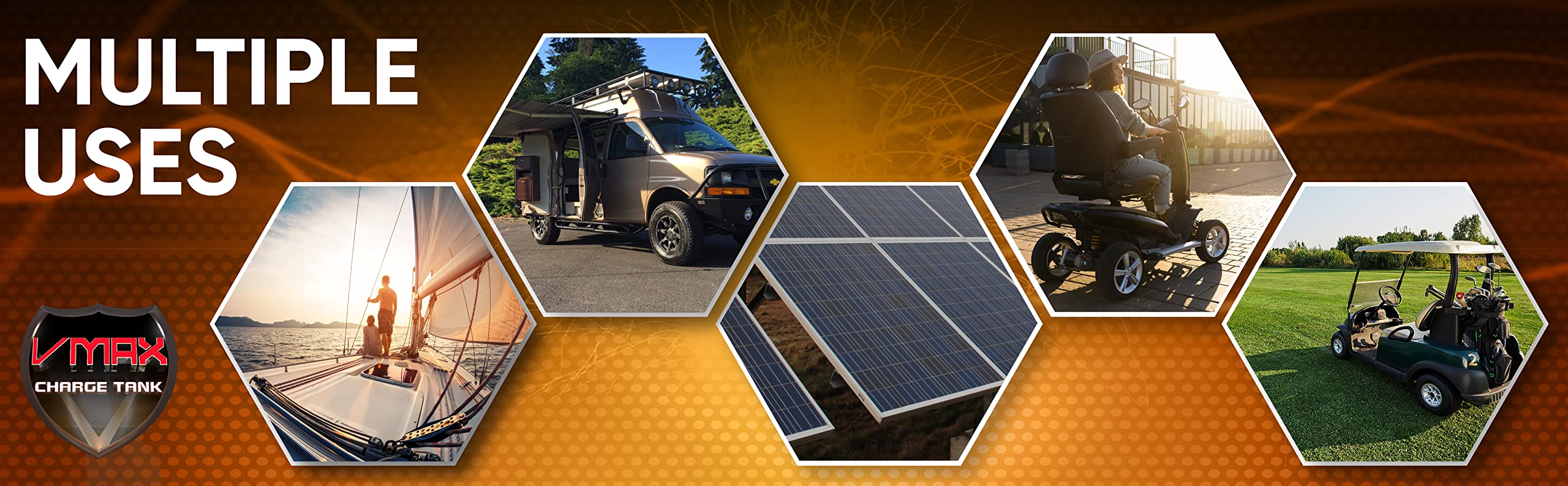 VMAX MR137-120 AGM Sealed Marine AGM Battery 12V 120AH for 50lb -110lb thrust Minn Kota, Newport Vessels, Cobra, Sevylor and other trolling motors. VMAX MR137 Deep Cycle 12V 120Ah Battery BCI group 31