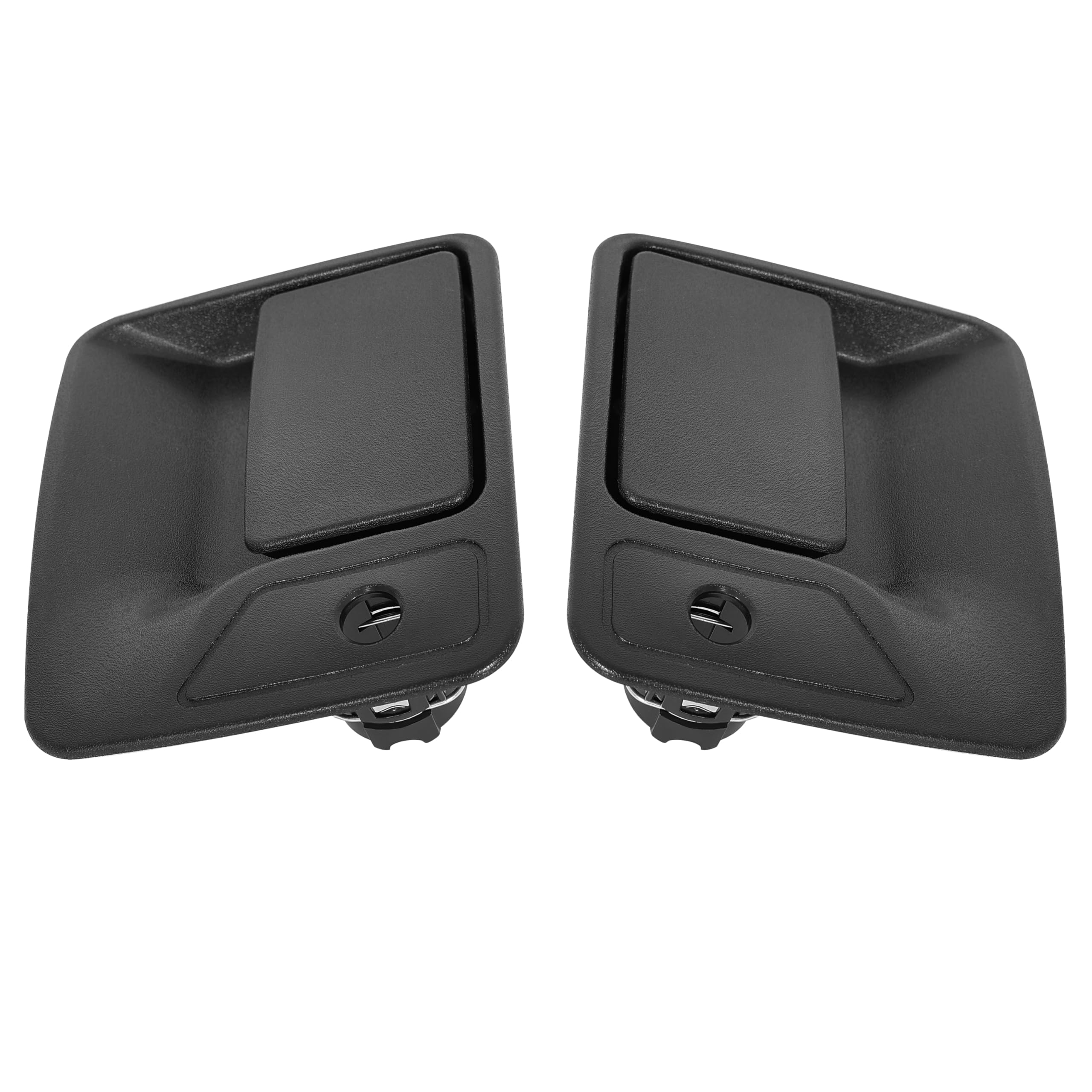 KUAFU Ignition Lock Cylinder & Door Lock & Door Handle Compatible with 1999-2016 Ford Excursion F-250 F-350 F-450 F-550 Super Du