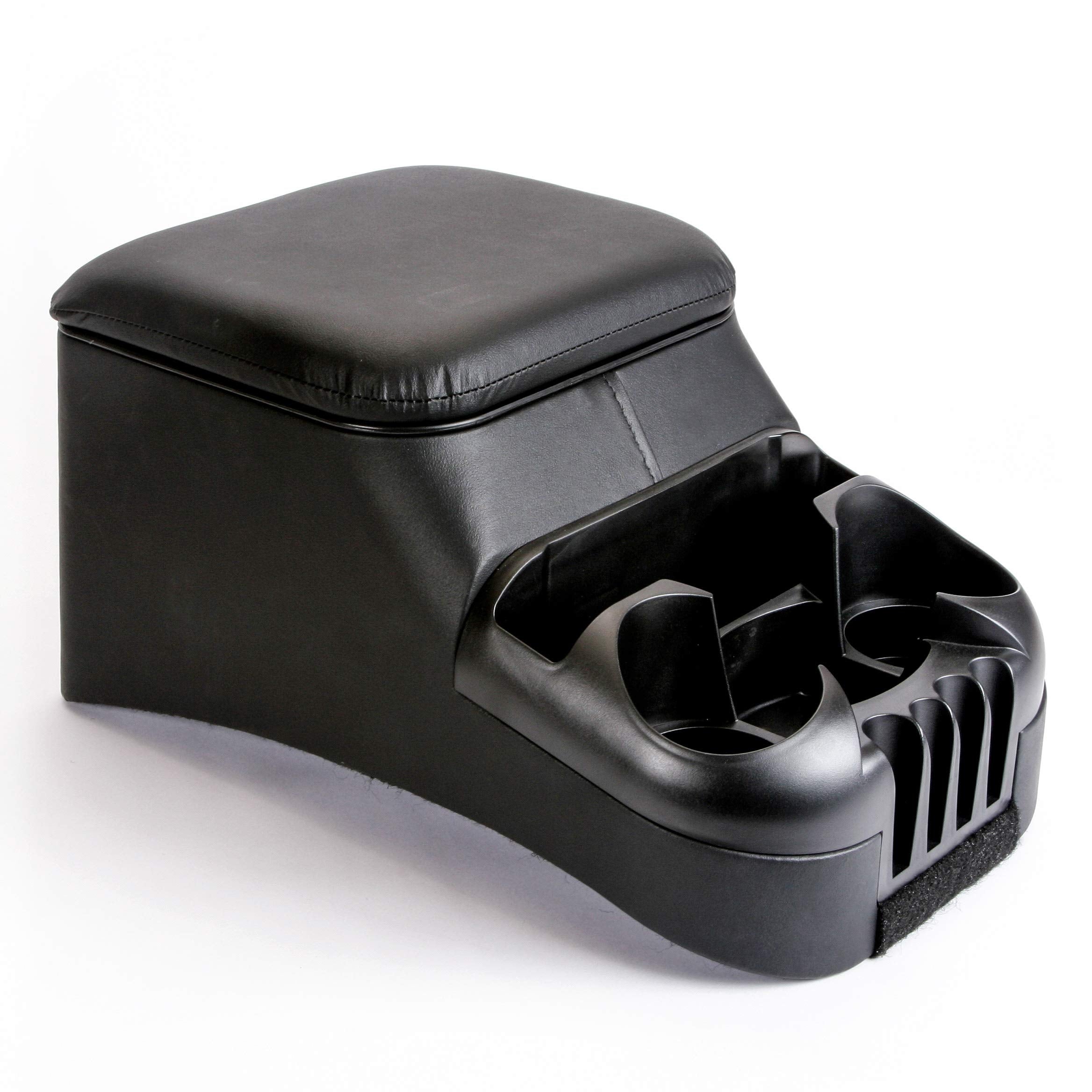 Tsi Products 30011 Clutter Catcher Black Bench Seat Console, Medium