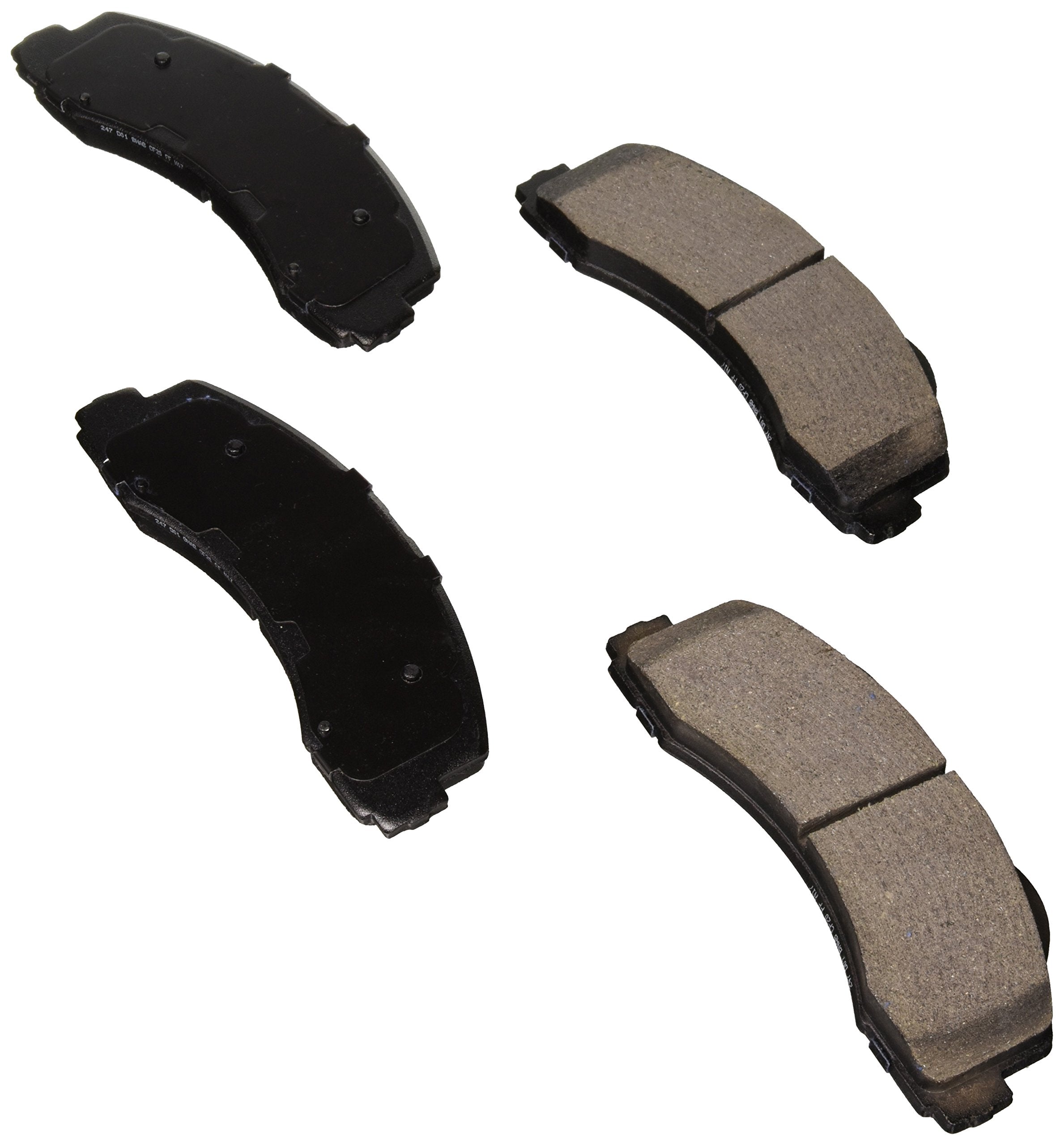 BOSCH BE1770H Blue Ceramic Disc Brake Pad Set With Hardware - Compatible With Select Ford Expedition, F-150; Lincoln Navigator; 