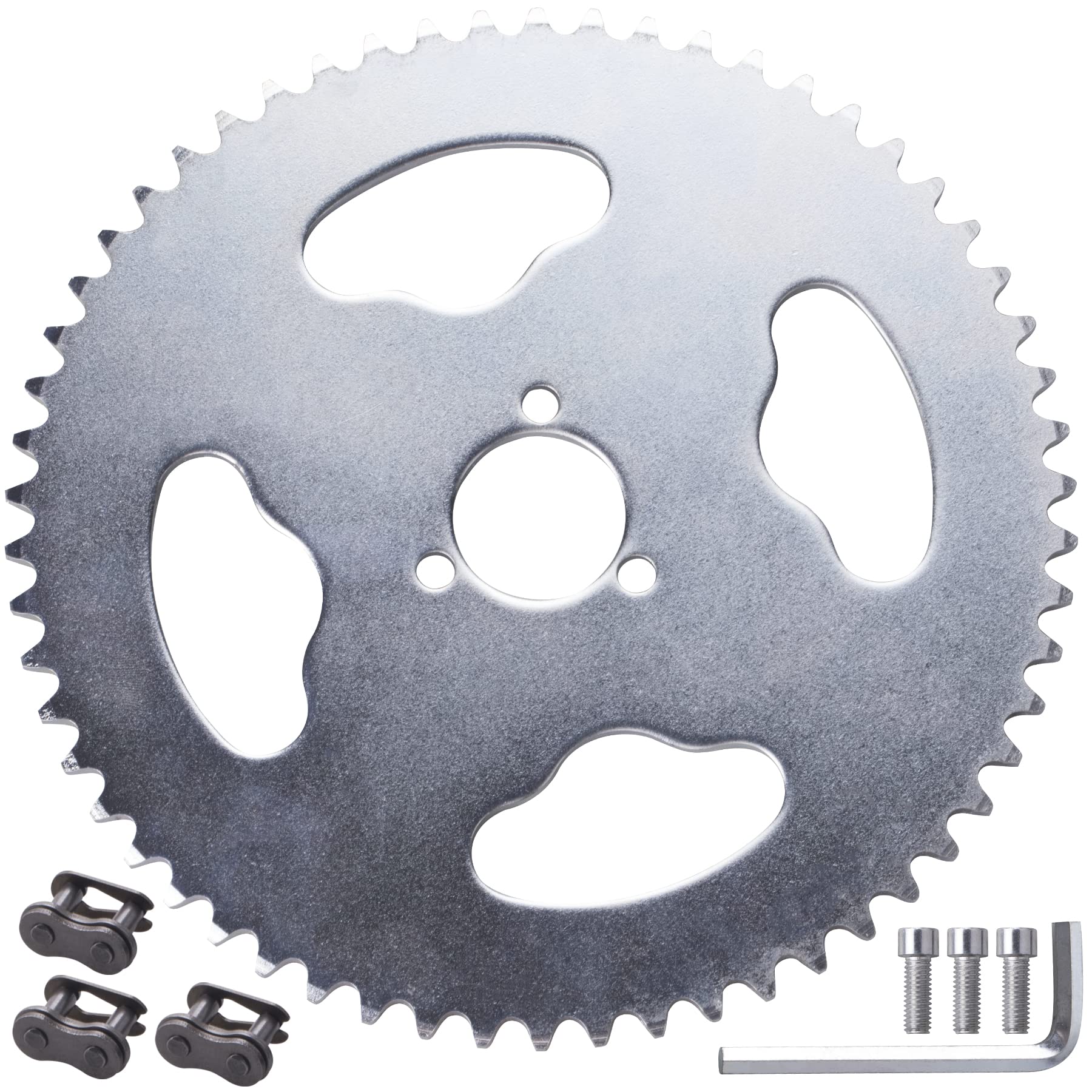 Mwmnun 58Teeth #35 Rear Sprocket Compatible With Dirt Pit Bike Go Kart Quad Buggy Atvs