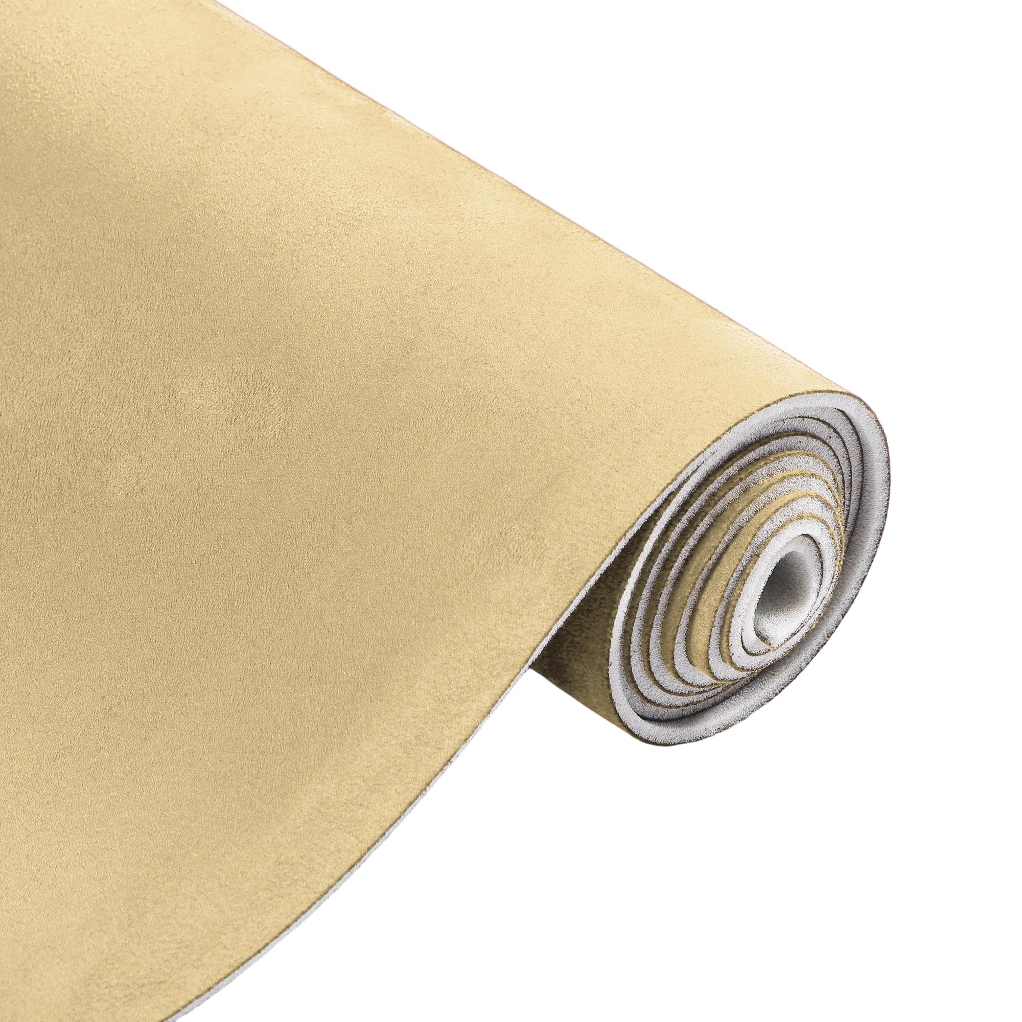Partuto 150G Headliner Fabric for Car Truck RV SUV Boat Automotive Interior Trim DIY Roof Repair Replacement Suede Fabric Beige 