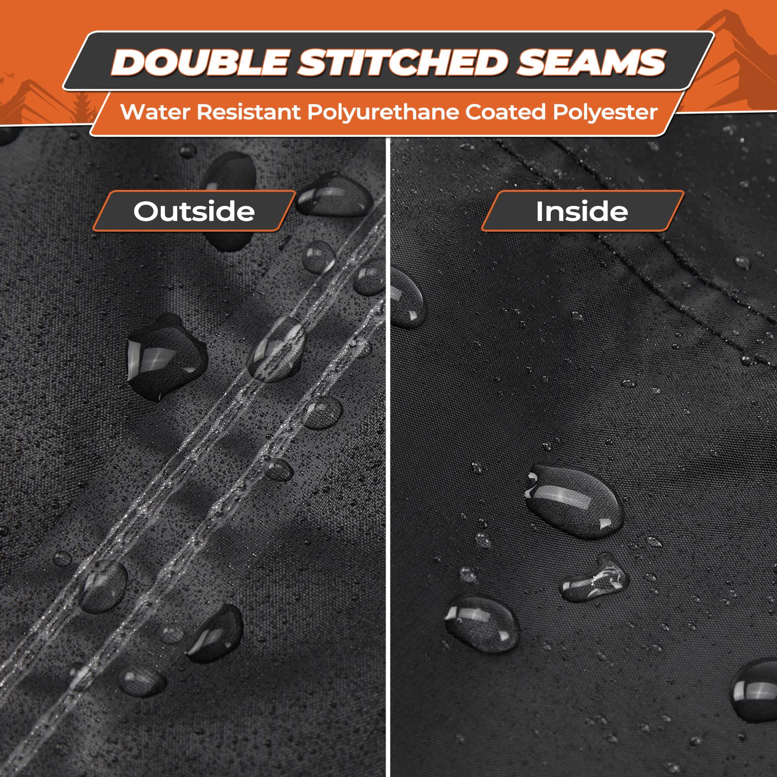 Kemimoto Full Cover Compatible With Can-Am Spyder Rt 2010-2019 Cover Dustproof All Weather Resistant With Reflective Strips