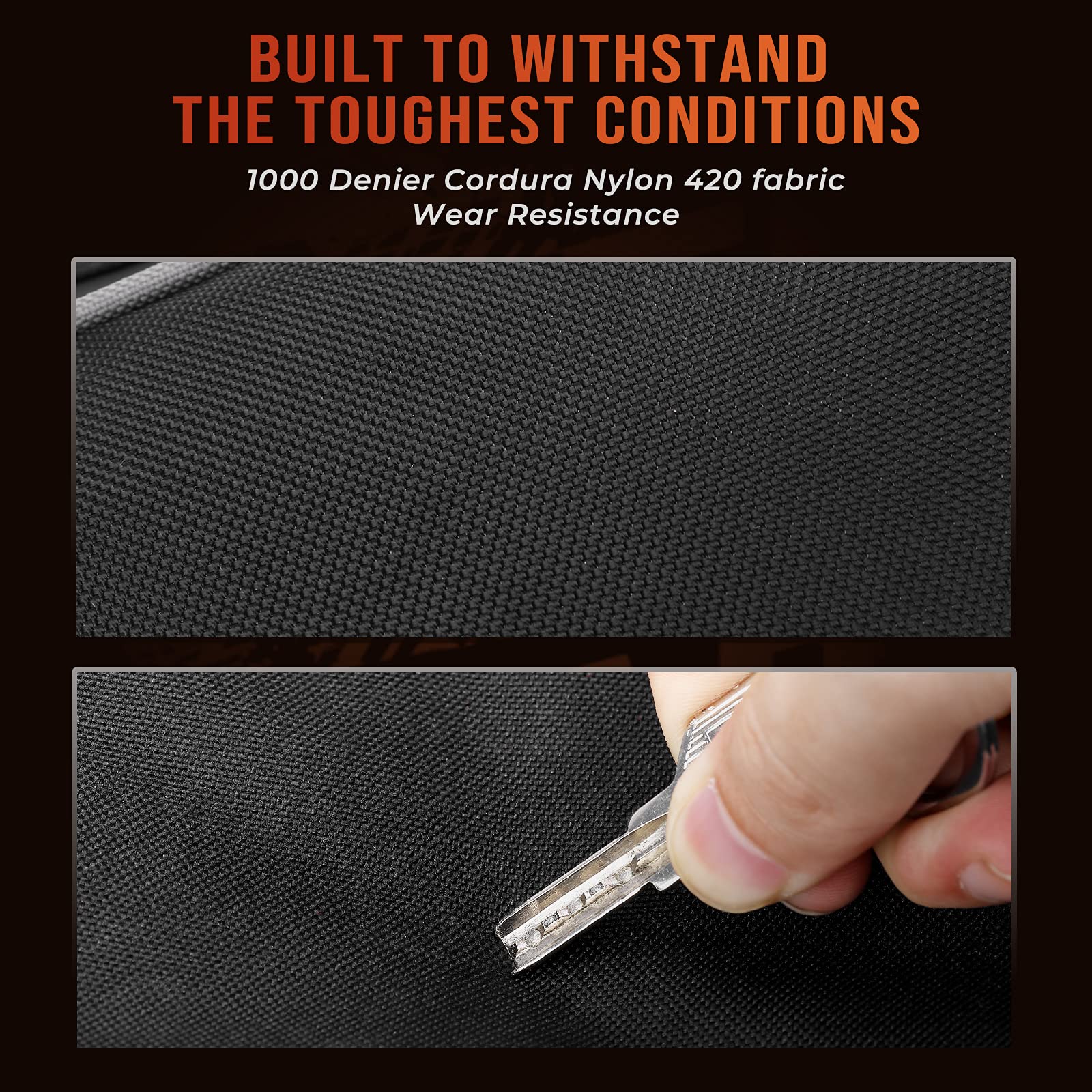 Kemimoto X3 Front Door Bags Compatible with Can am Maverick X3 MAX Turbo R X DS Turbo X RS Turbo R 2017 2018 2019 2020 2021 2022 UTV UpperDoor Storage Bags with Removable Knee Pad and Cup Holder