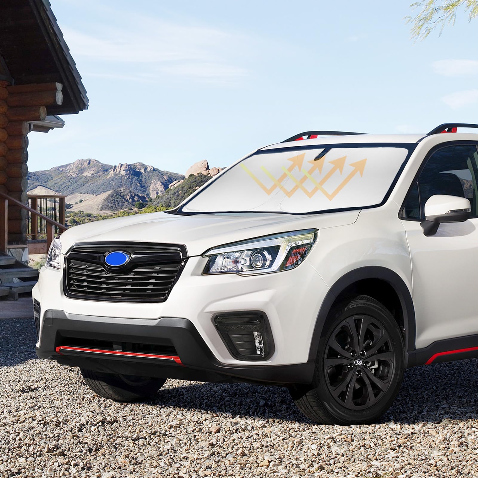 Sun Shade For Forester 2013-2018 Windshield Sunshade For Subaru Forester 2017 2016 Windshield Cover Window Shields Fit Forester