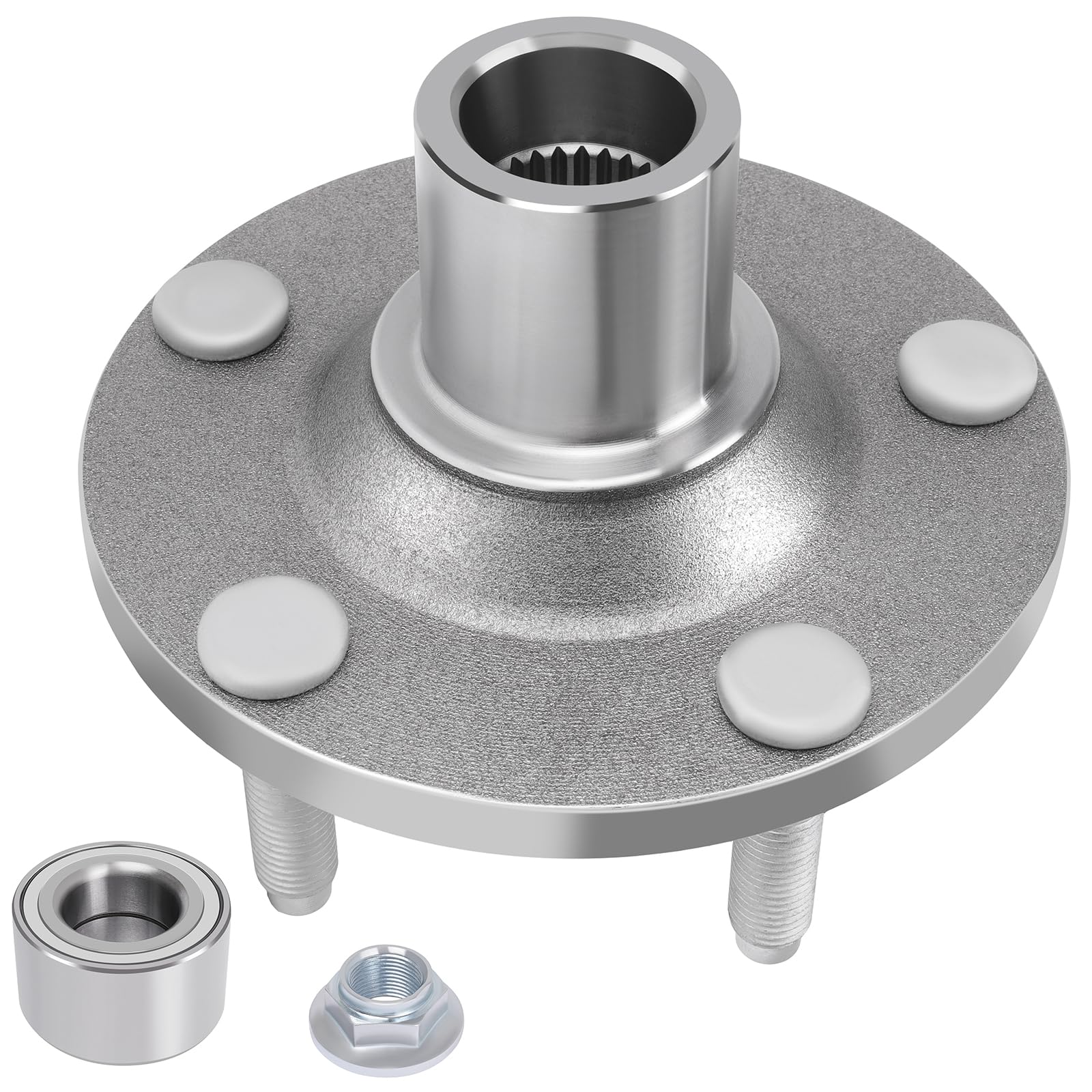 ECCPP Front 5 Lugs Wheel Bearing and Hub Assembly For 2001-2012 For Ford Escape 2001-2006 2008-2011 For Mazda Tribute 2005-2011 