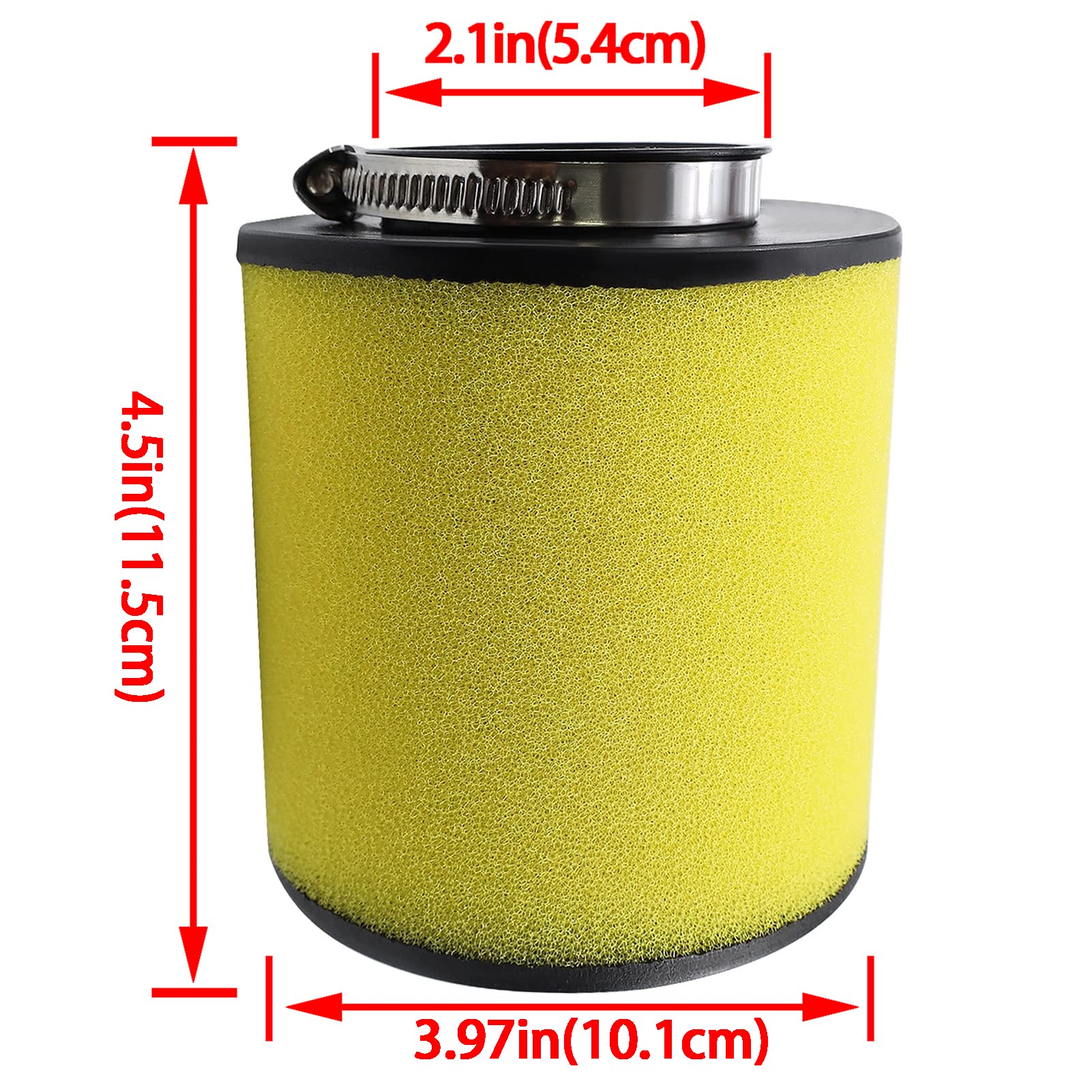 Locopow Recon 250 Air Filter 17254-Hm8-000 Replacement For Honda Sportrax Trx250Ex Trx250X Recon 250 Trx250 Trx250Tm Trx250Te 2X4 1997 1998 1999 2000 2001 2012 2013 2014 2015 2016 2017