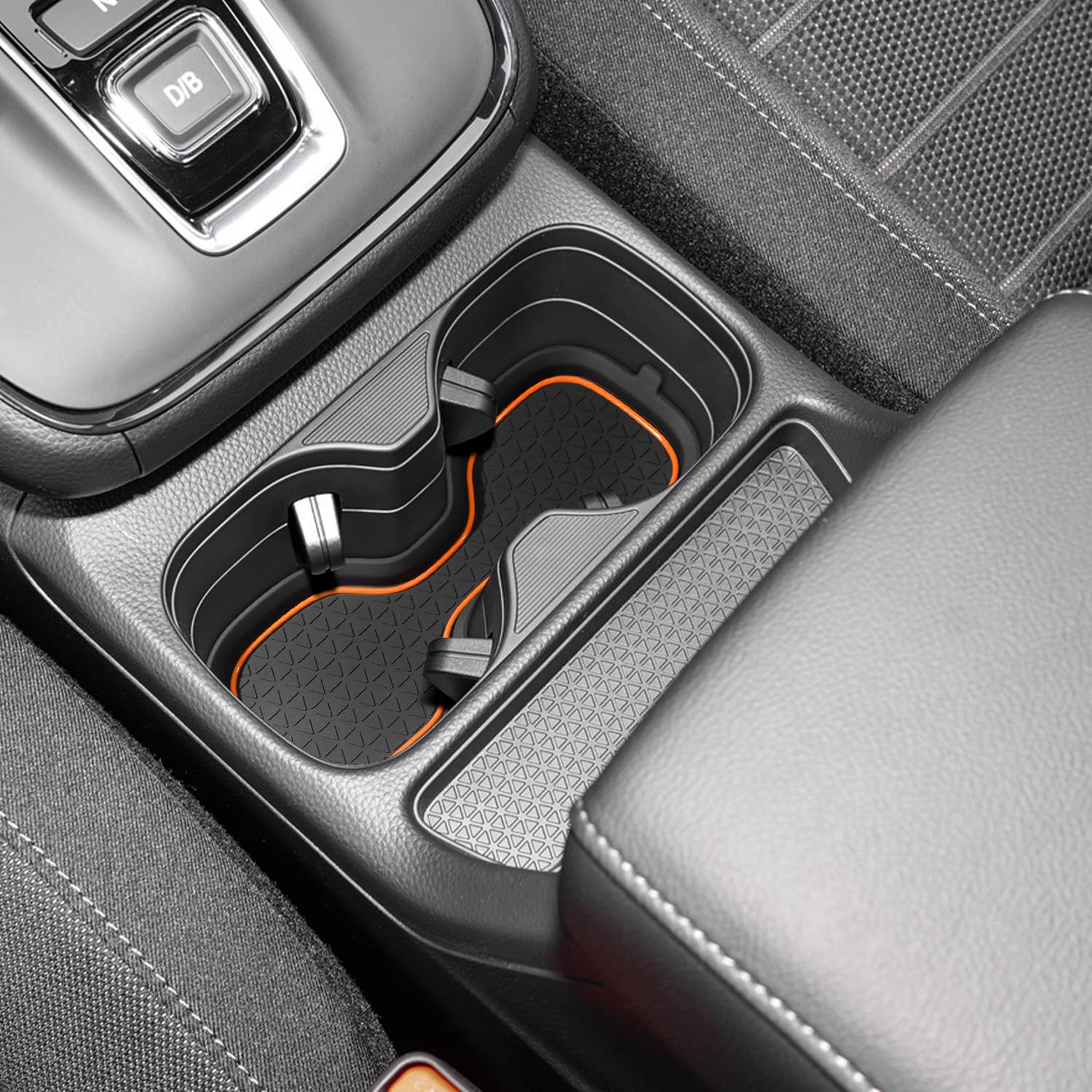 Kentuto For Honda Crv Accessories 2023 2024 2025 3D Cup Holder Center Console Liner Inserts Silicone Anti-Dust Mat Pad Interior